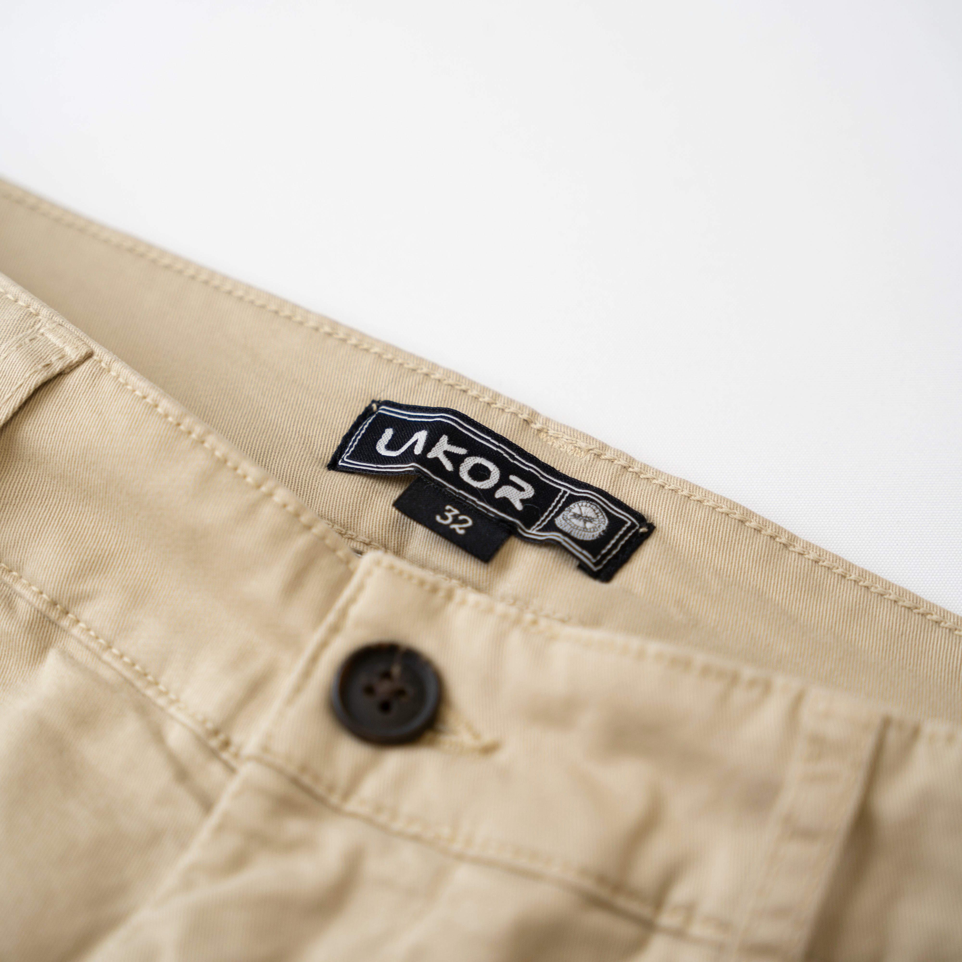 LAKOR Chino Shorts Shorts Eucalyptus
