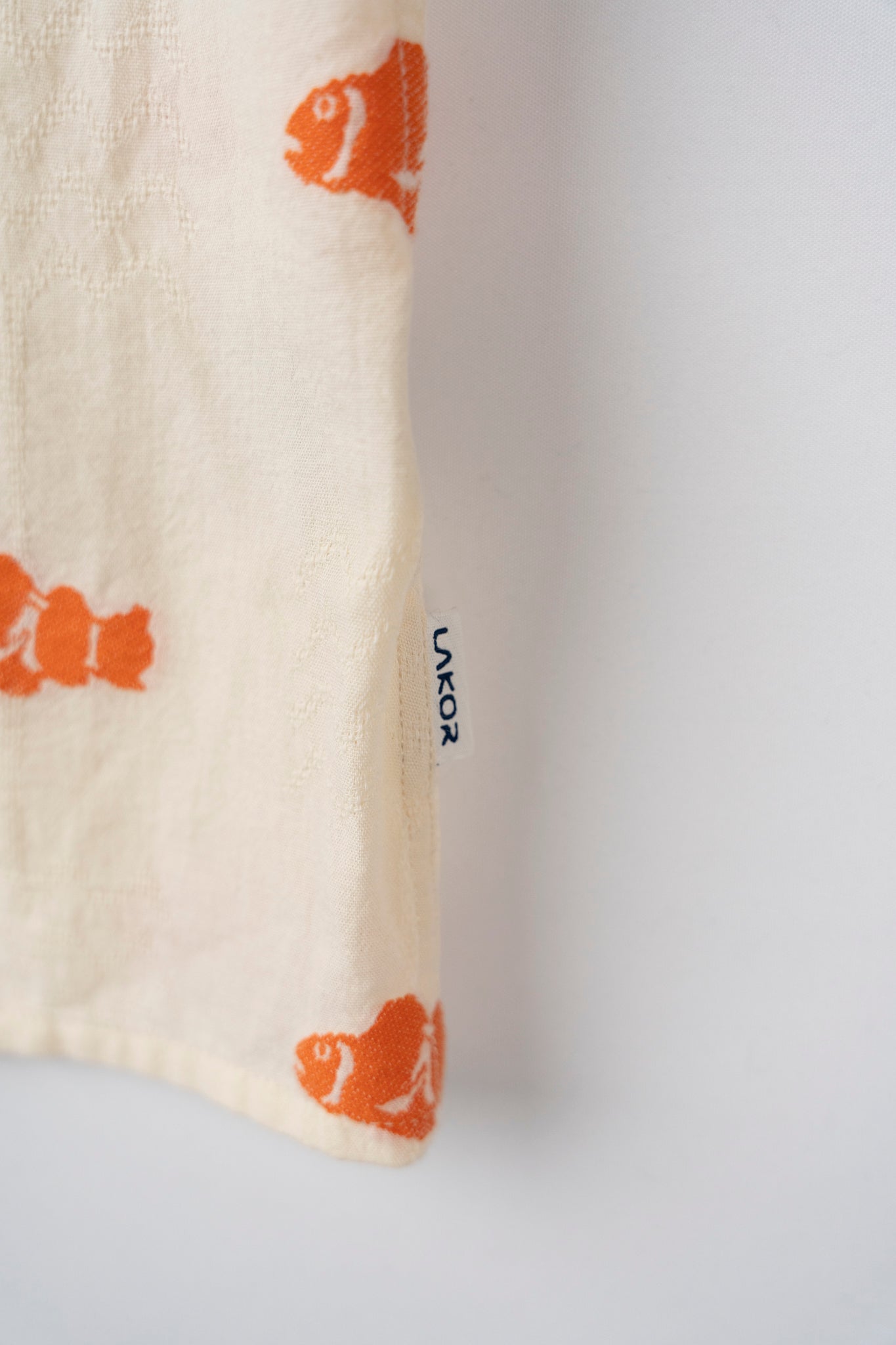 LAKOR ClownFish Short Sleeve Shirt Short Sleeve Shirt Off White