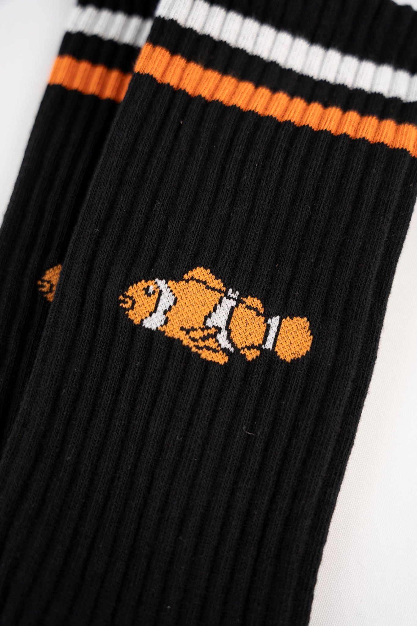 LAKOR Clown Fish Tennis Socks Tennis Socks Black