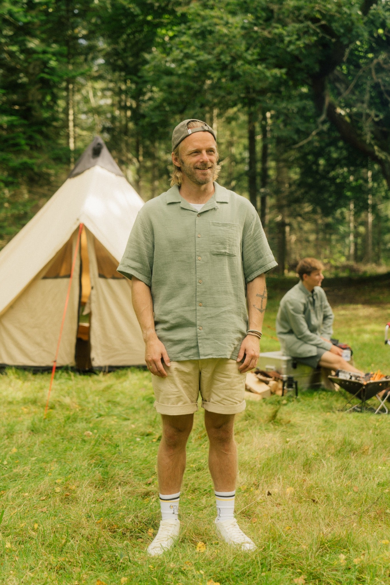 LAKOR Coastline Short Sleeve Shirt Short Sleeve Shirt Sea Spray