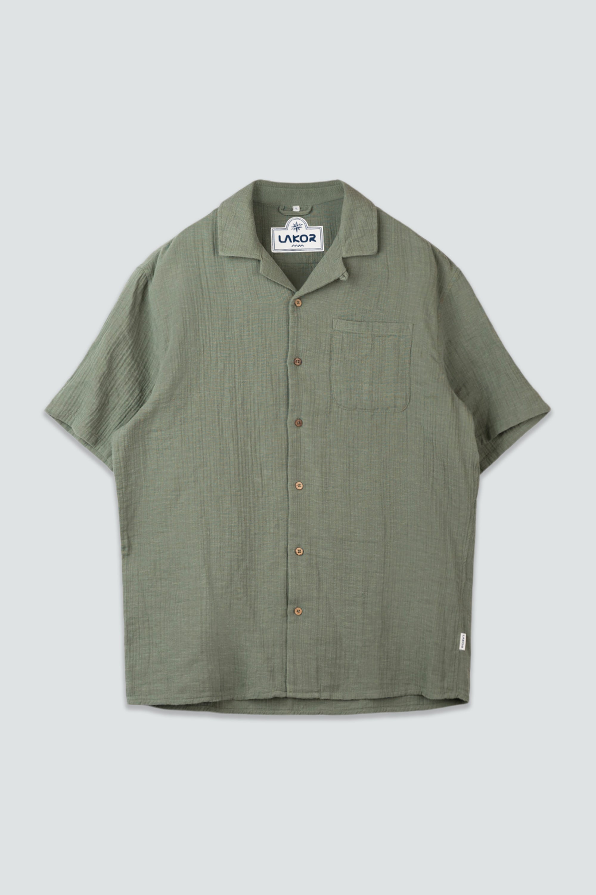 LAKOR Coastline Short Sleeve Shirt Short Sleeve Shirt Sea Spray