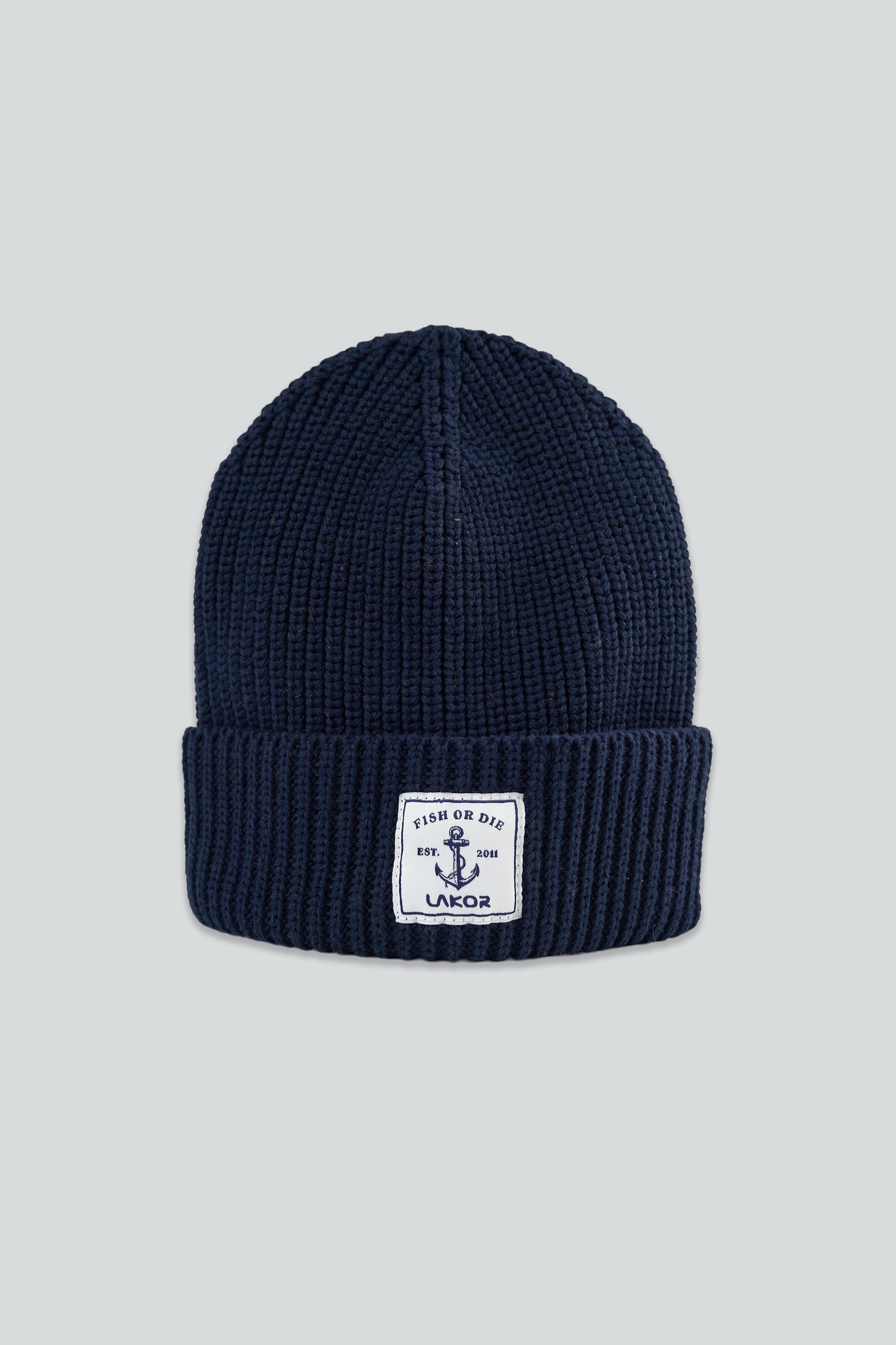 LAKOR Cotton Beanie Headwear Navy