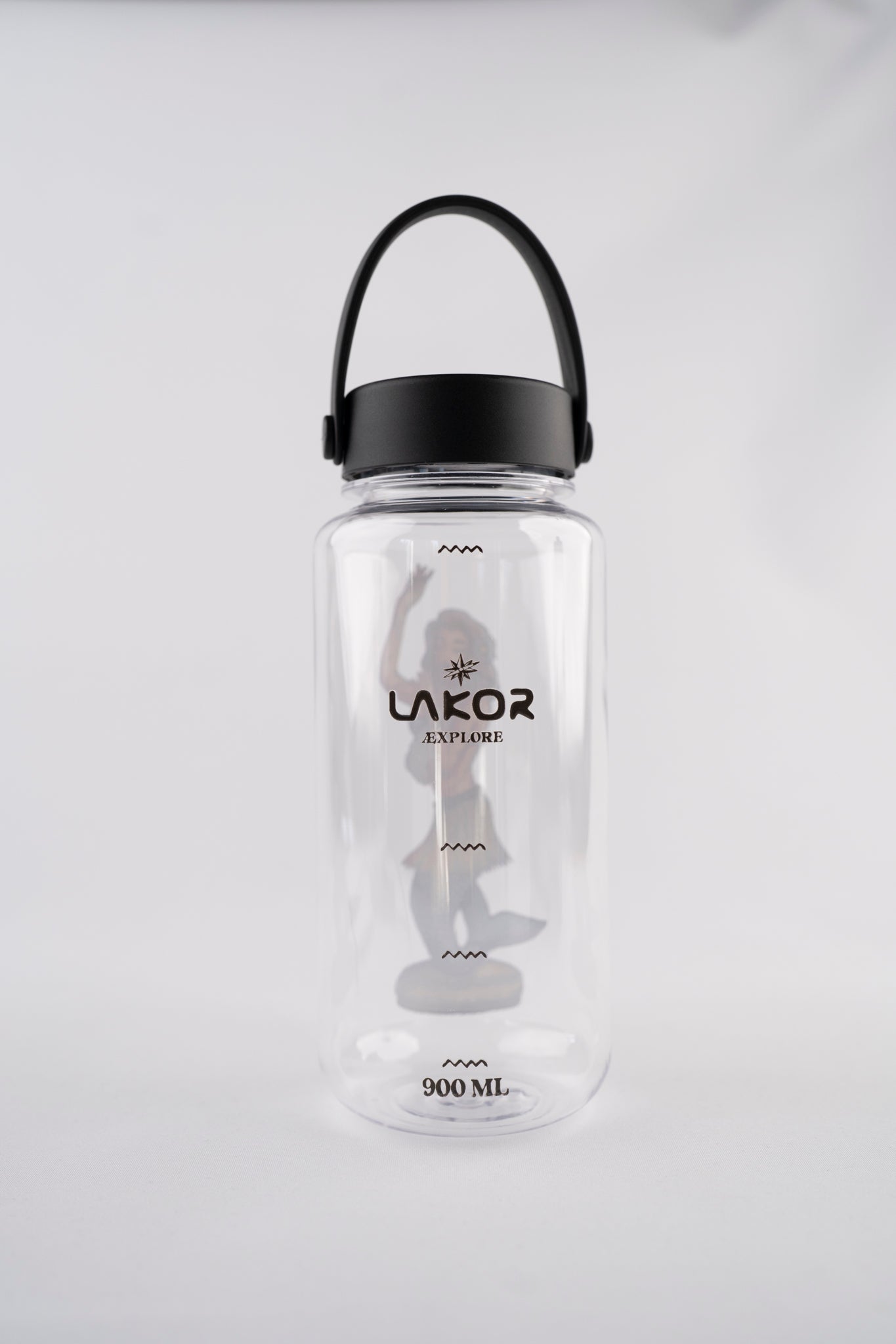 Dashboard Hula Bottle - Transparent