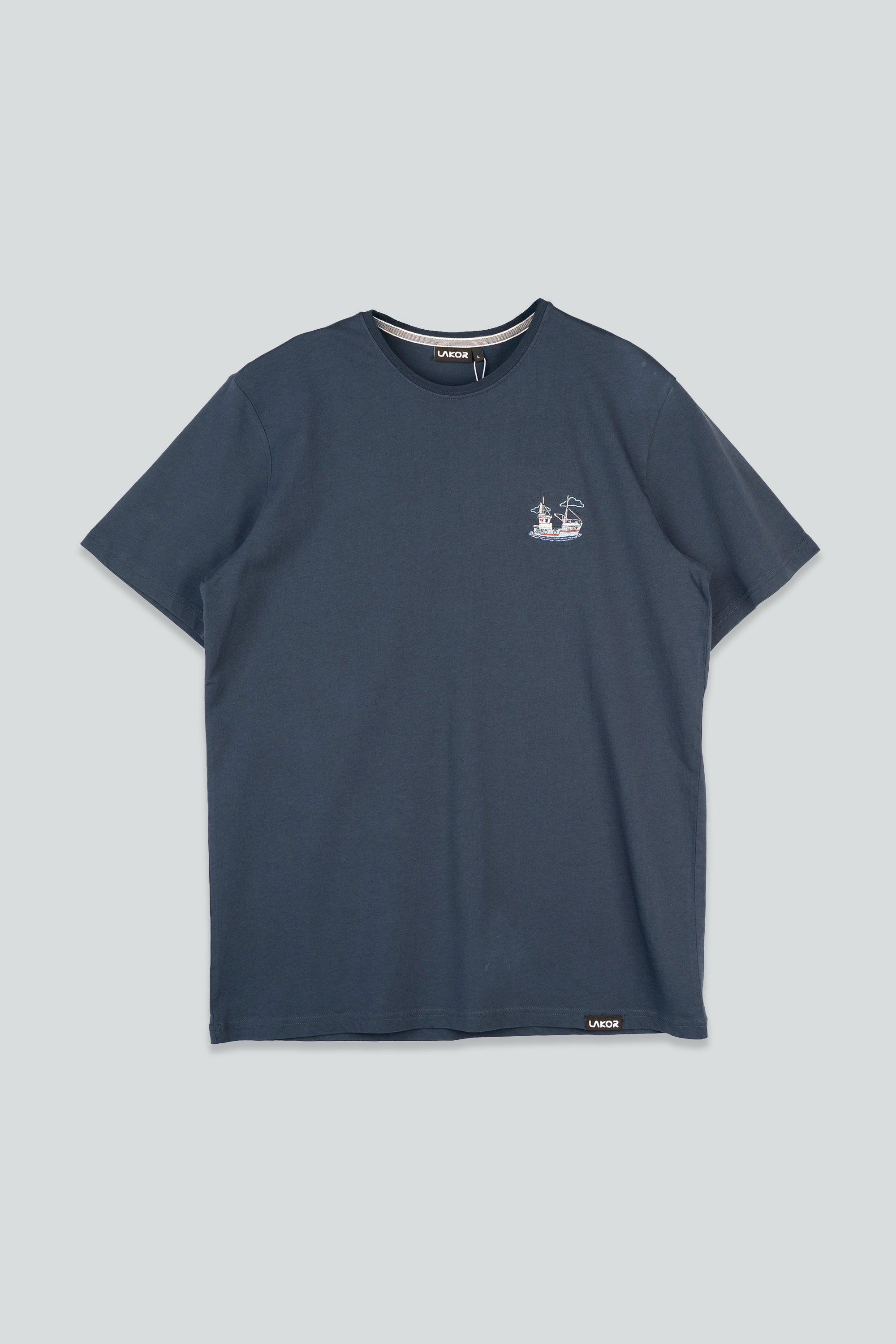 Den Levende Fiskerihavn T-shirt (Blueberry)