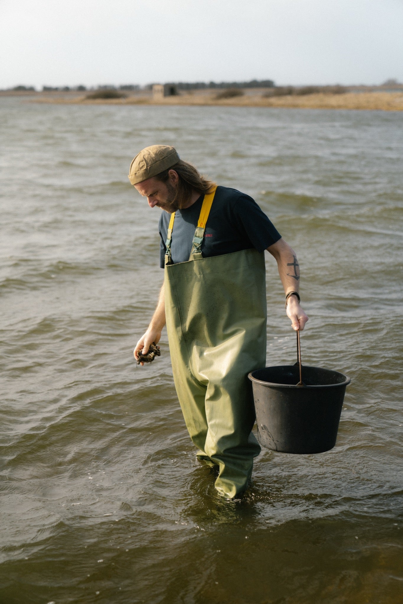 LAKOR Docker Wax Cap Headwear Mustard
