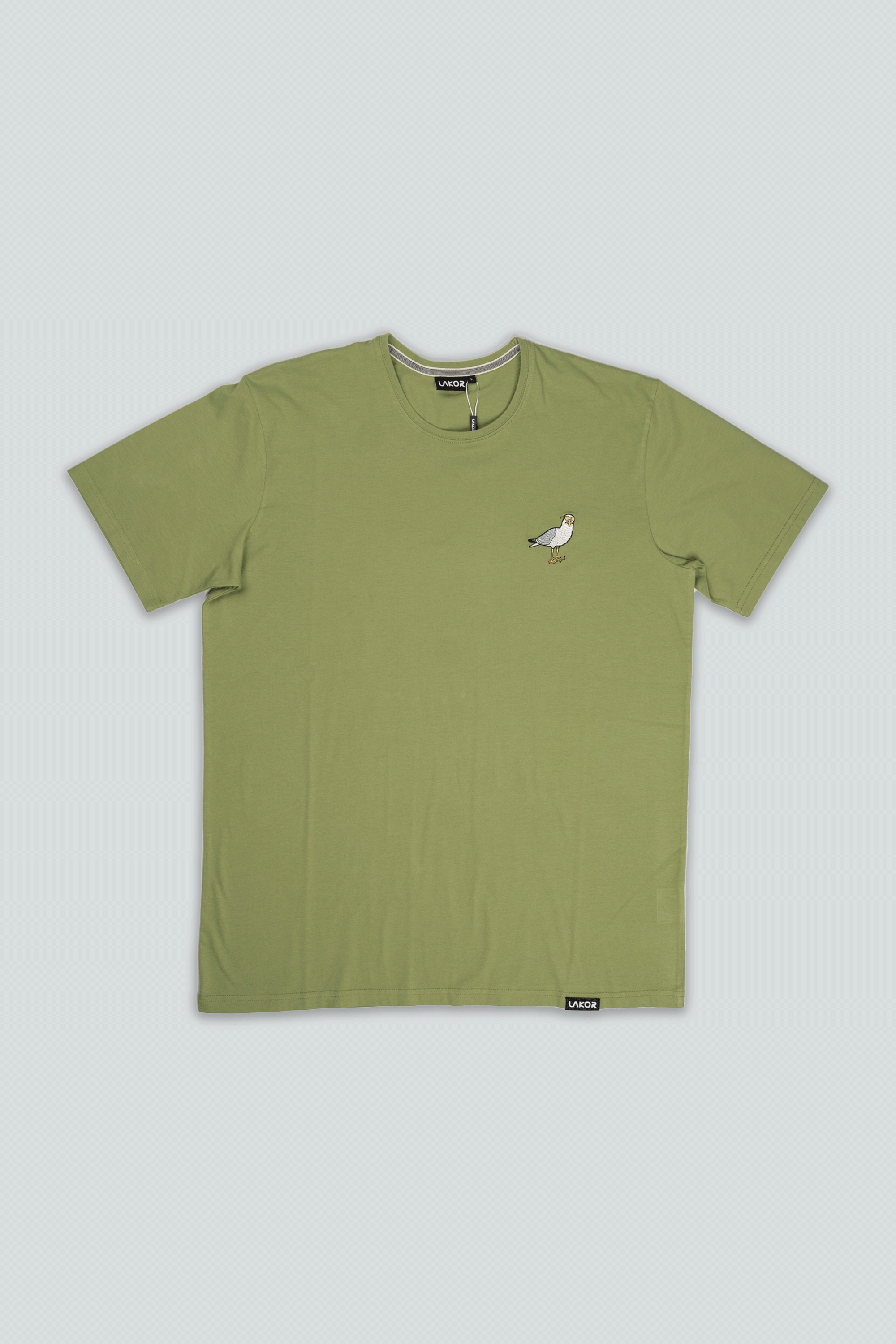 Mini Sunglass Seagull T-shirt (Mosstone)