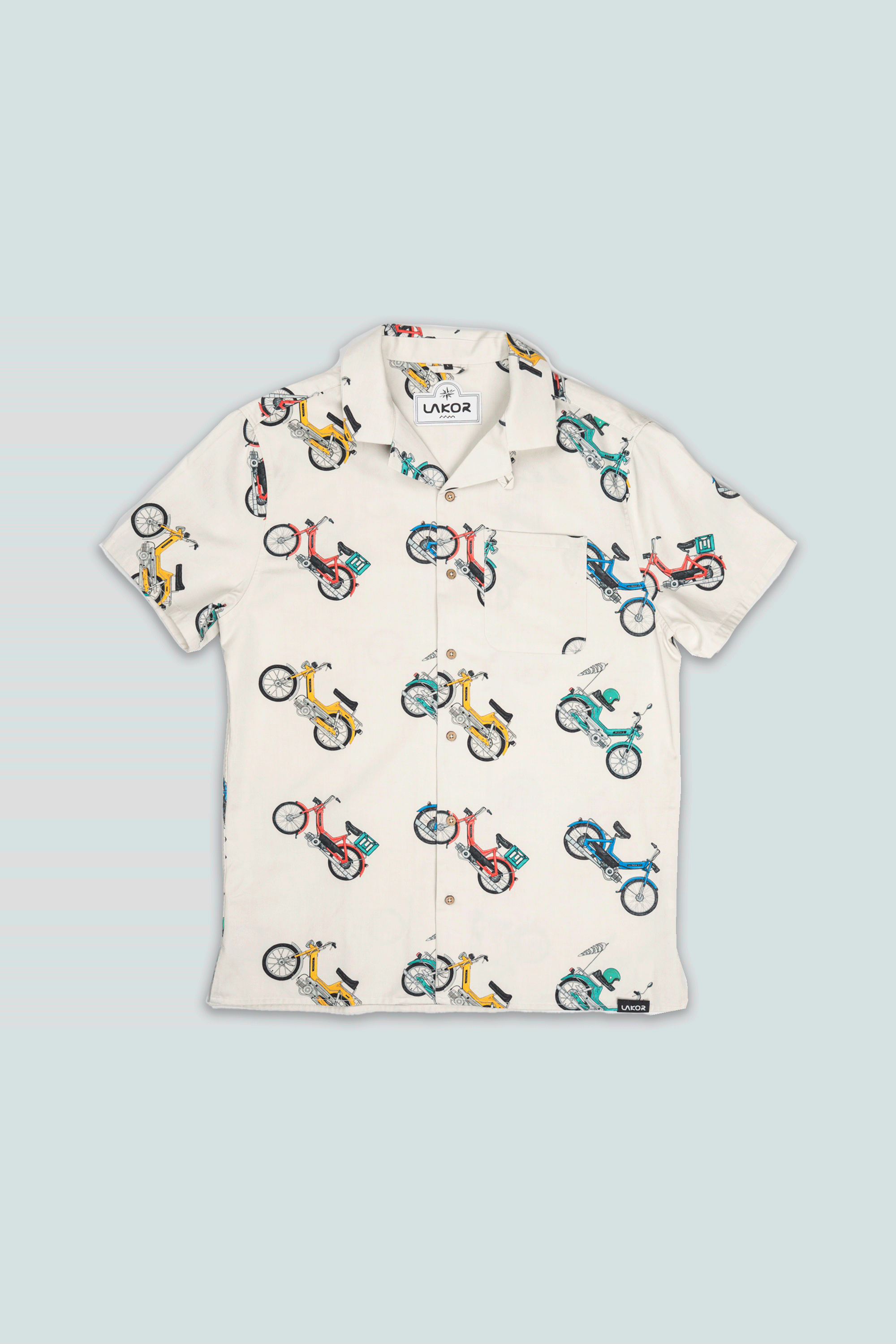 Puch Color Short Sleeve Shirt (Starwhite)