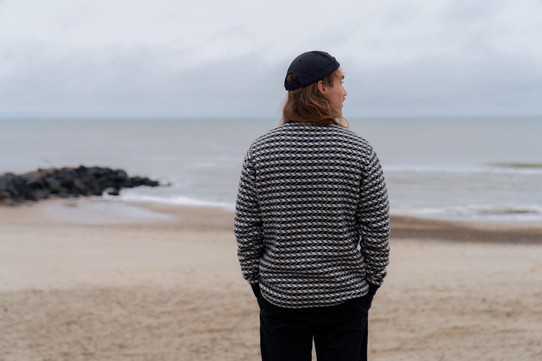 LAKOR Faroese Fisher Knit Knit Off White