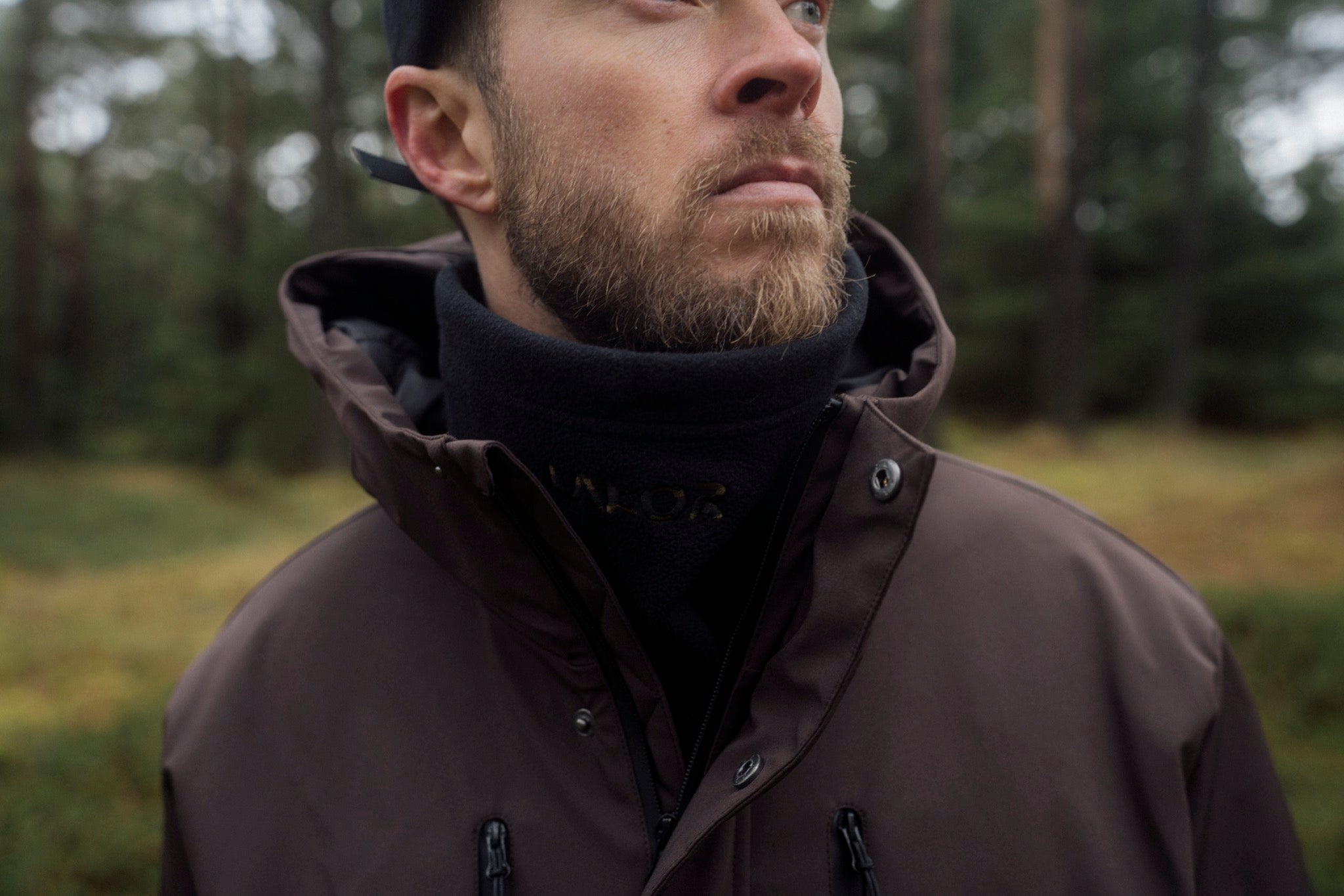 LAKOR Fleece Neck Warmer Other Black