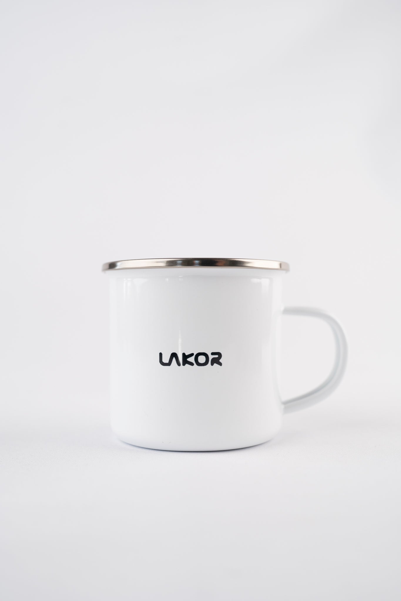 Flipping The Bird Emaljekrus - White