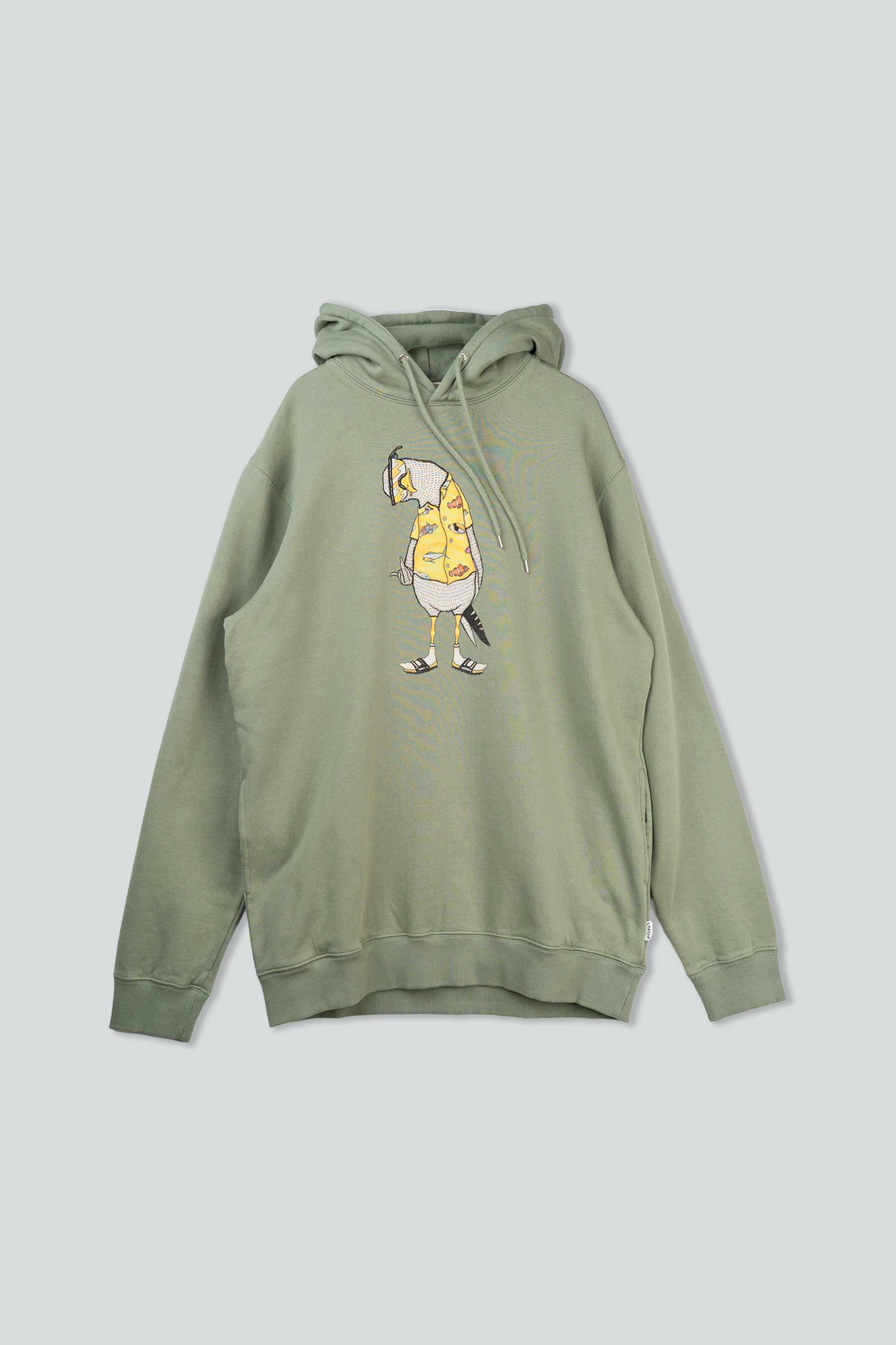 LAKOR Flipping The Bird Hoodie Sweatshirt Sea Spray