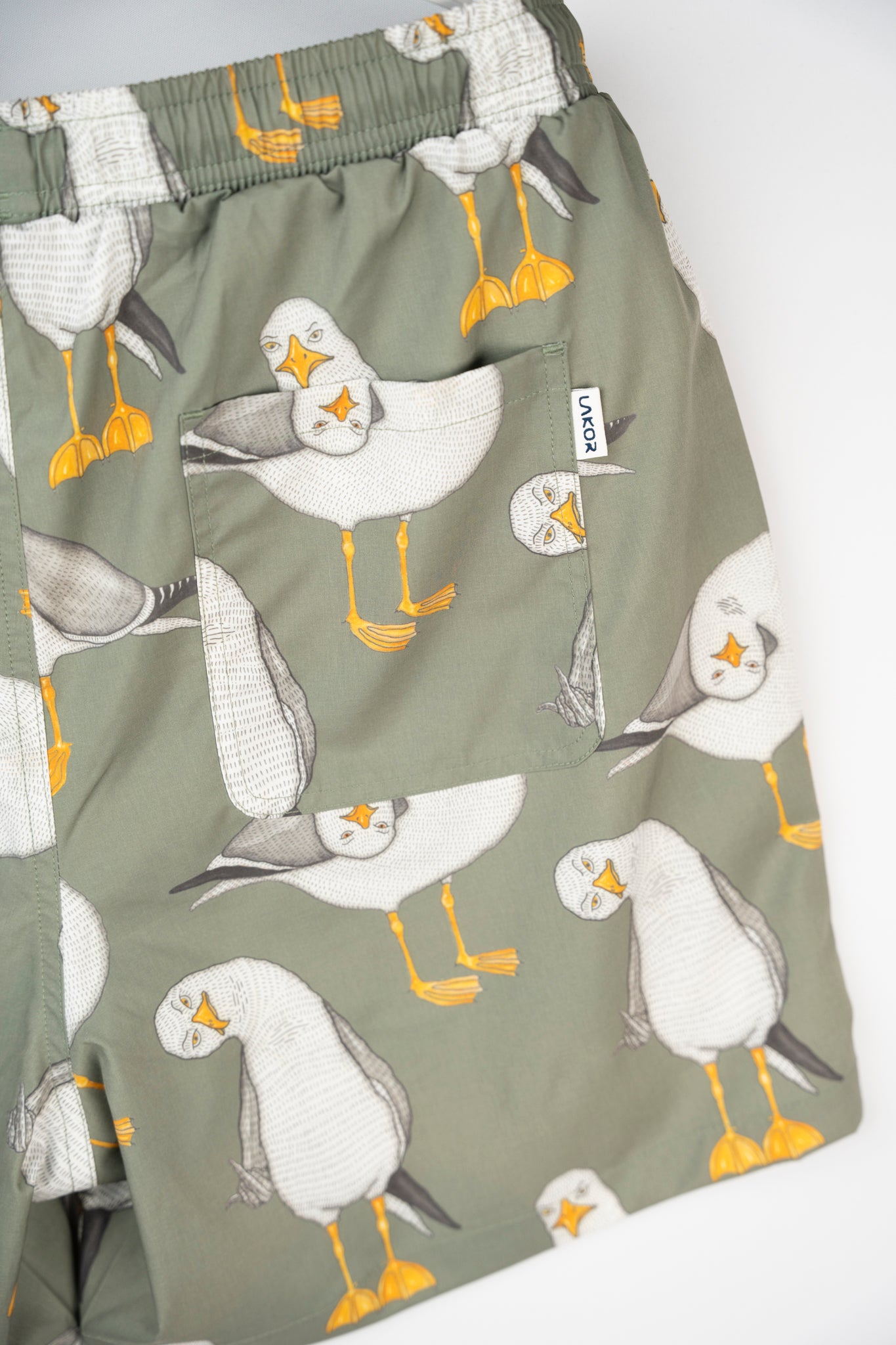 LAKOR Flipping The Bird Swim Shorts Shorts Sea Spray