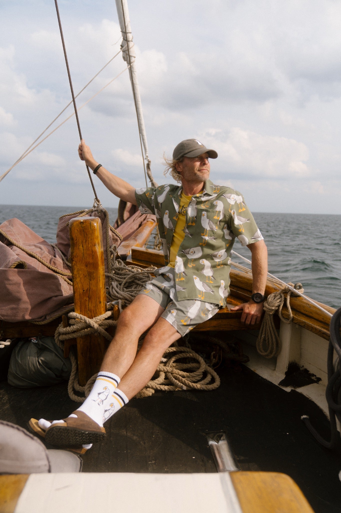 LAKOR Flipping The Bird Swim Shorts Shorts Sea Spray