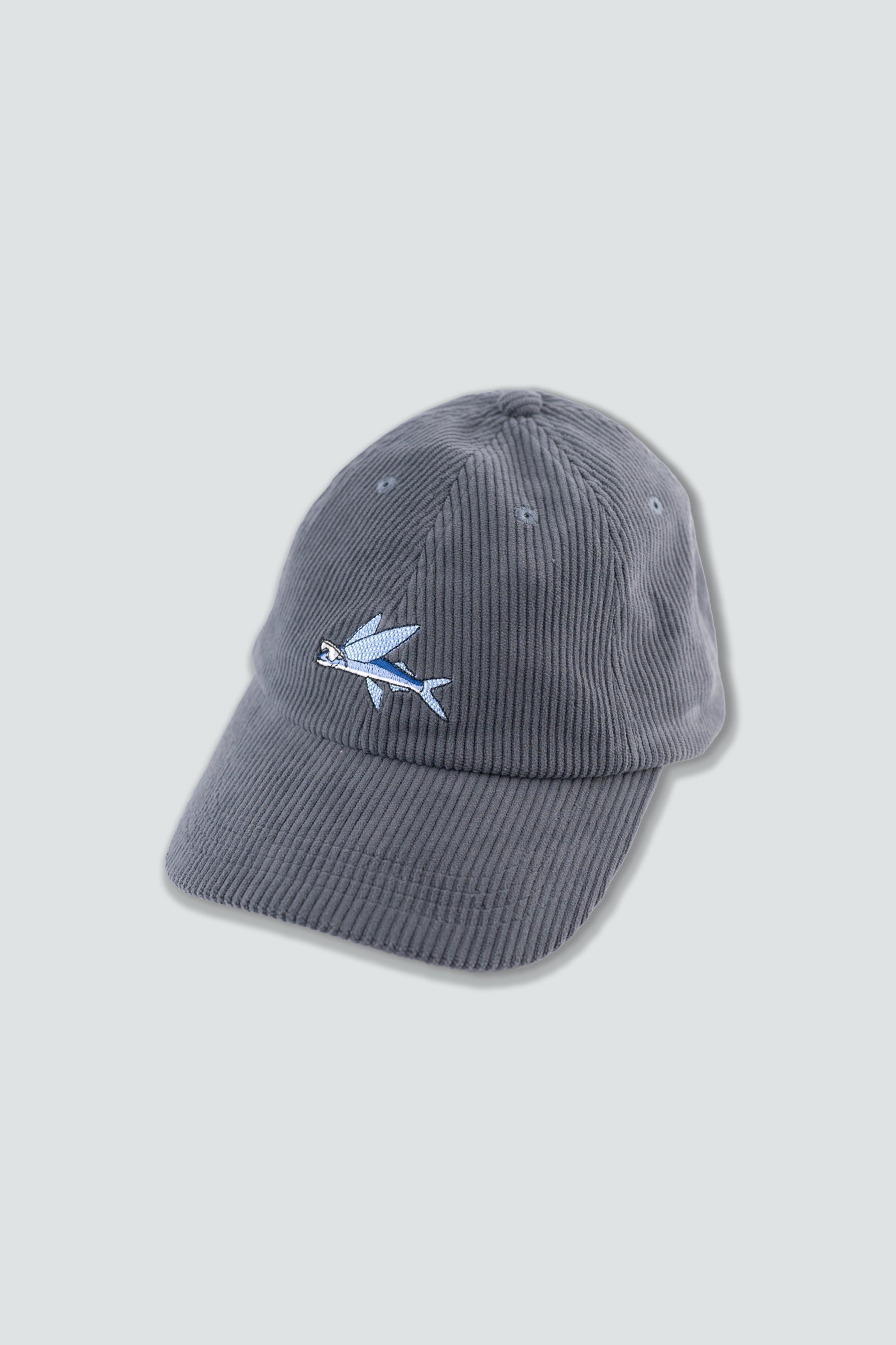 LAKOR Fly Fish Courd Cap Headwear Denim Blue