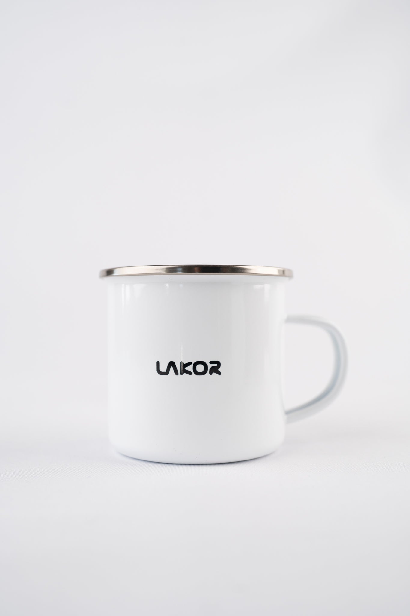 Fly Fish Emaljekrus - White