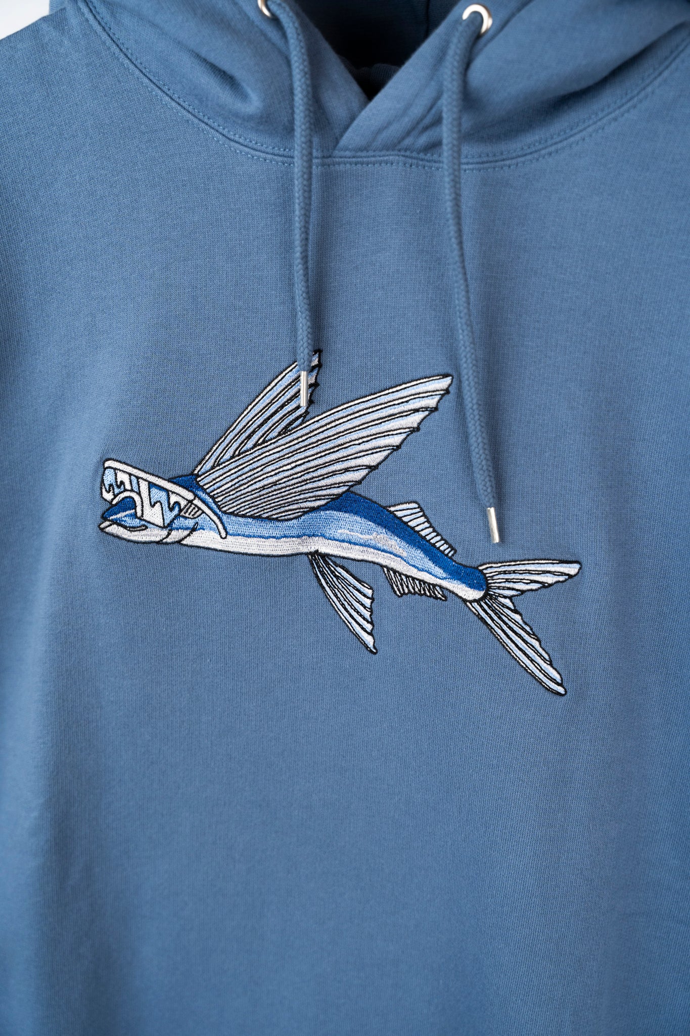 LAKOR Fly Fish Hoodie Sweatshirt Bering Sea