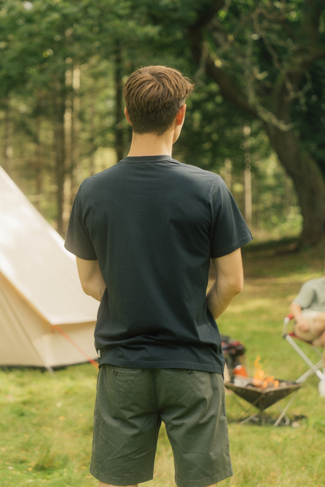 LAKOR Fly Fish T-shirt T-Shirt Blueberry