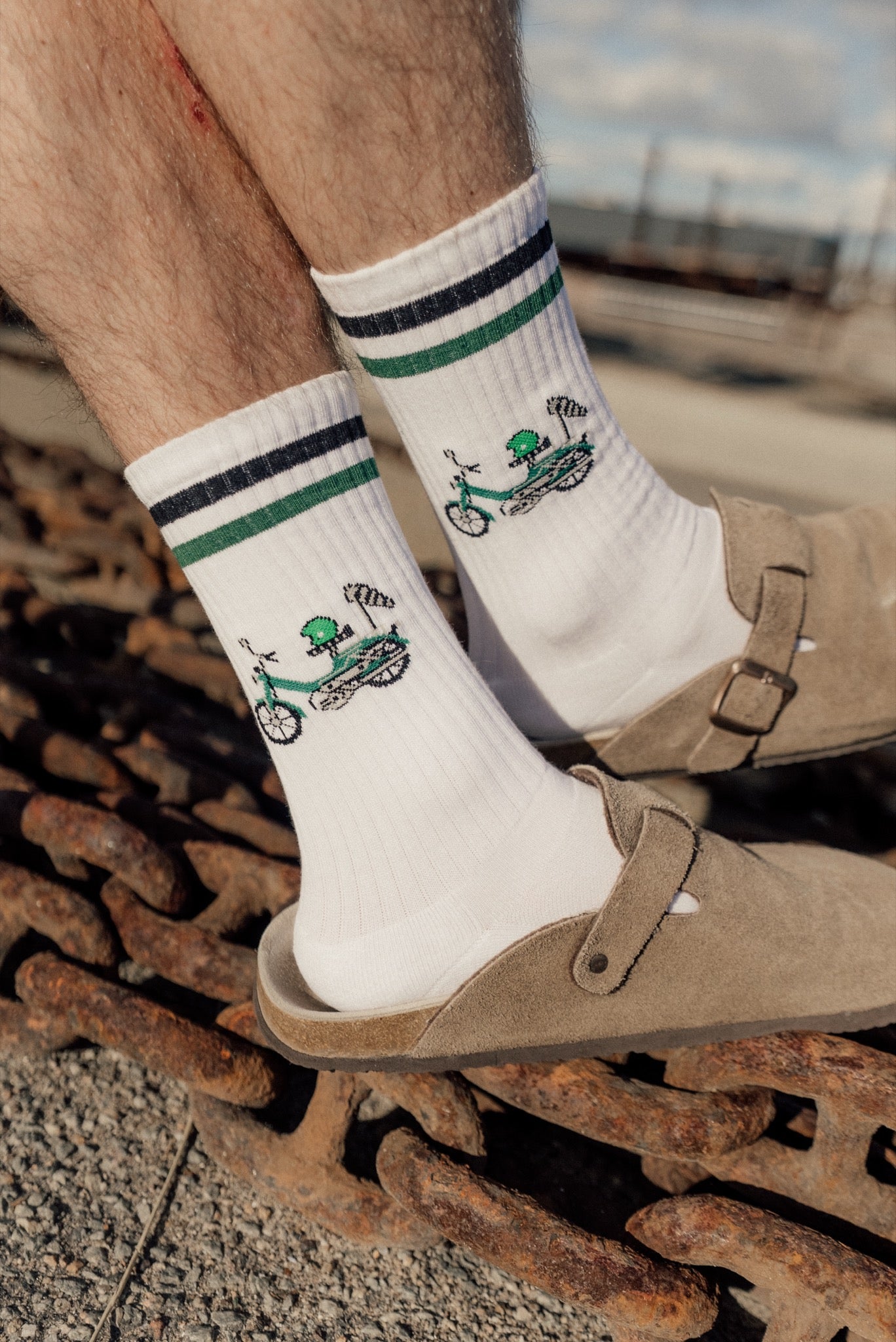 LAKOR Forest Maxi Tennis Socks Tennis Socks White