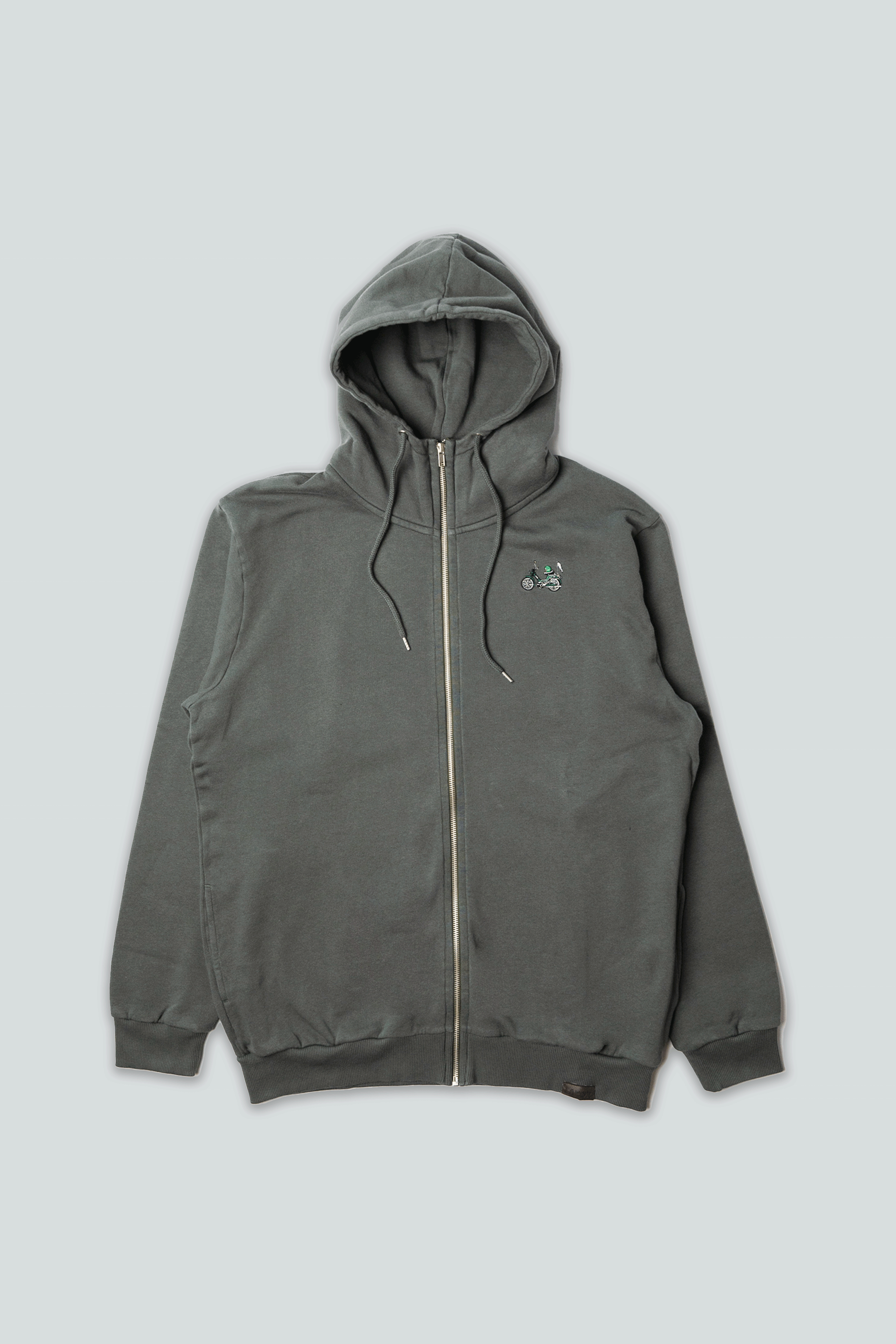 LAKOR Forest Maxi Zip Hoodie Sweatshirt Urban Chic