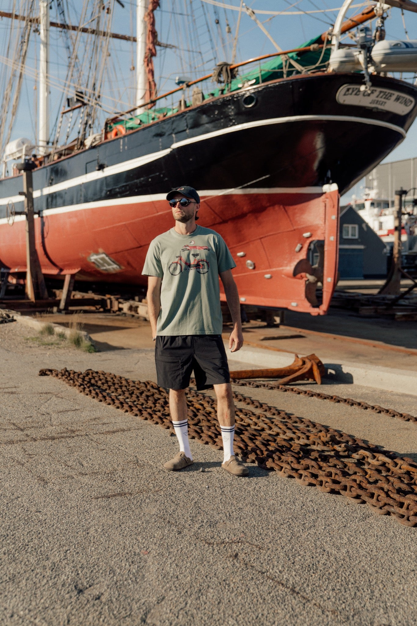 LAKOR Foxtail T-shirt T-Shirt Sea Spray