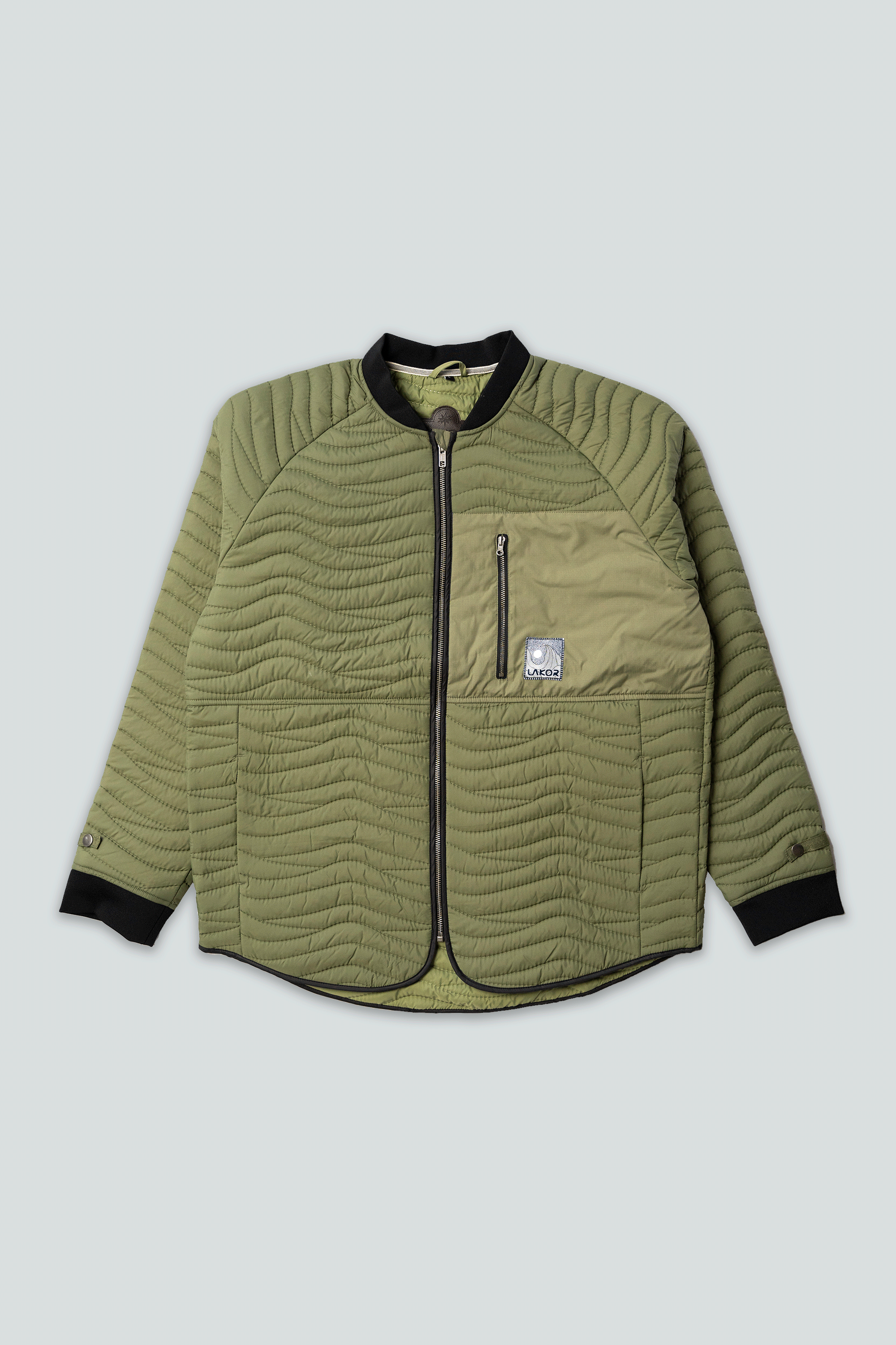 Seaway Quilt Jacket (Deep Lichen Green)