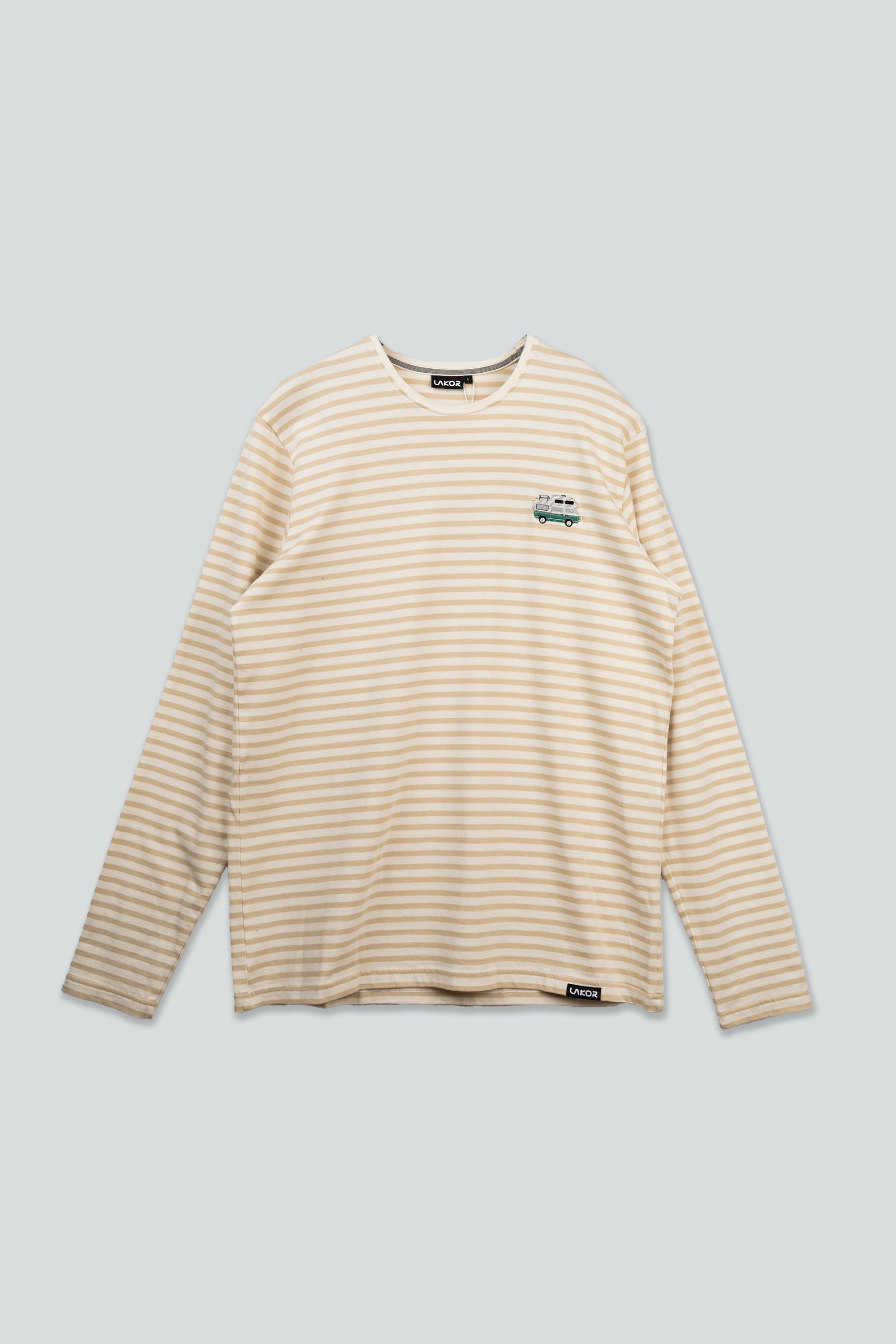 Ahoy! Mini Forest Camper T-shirt (Oatmeal Melange/Star White)