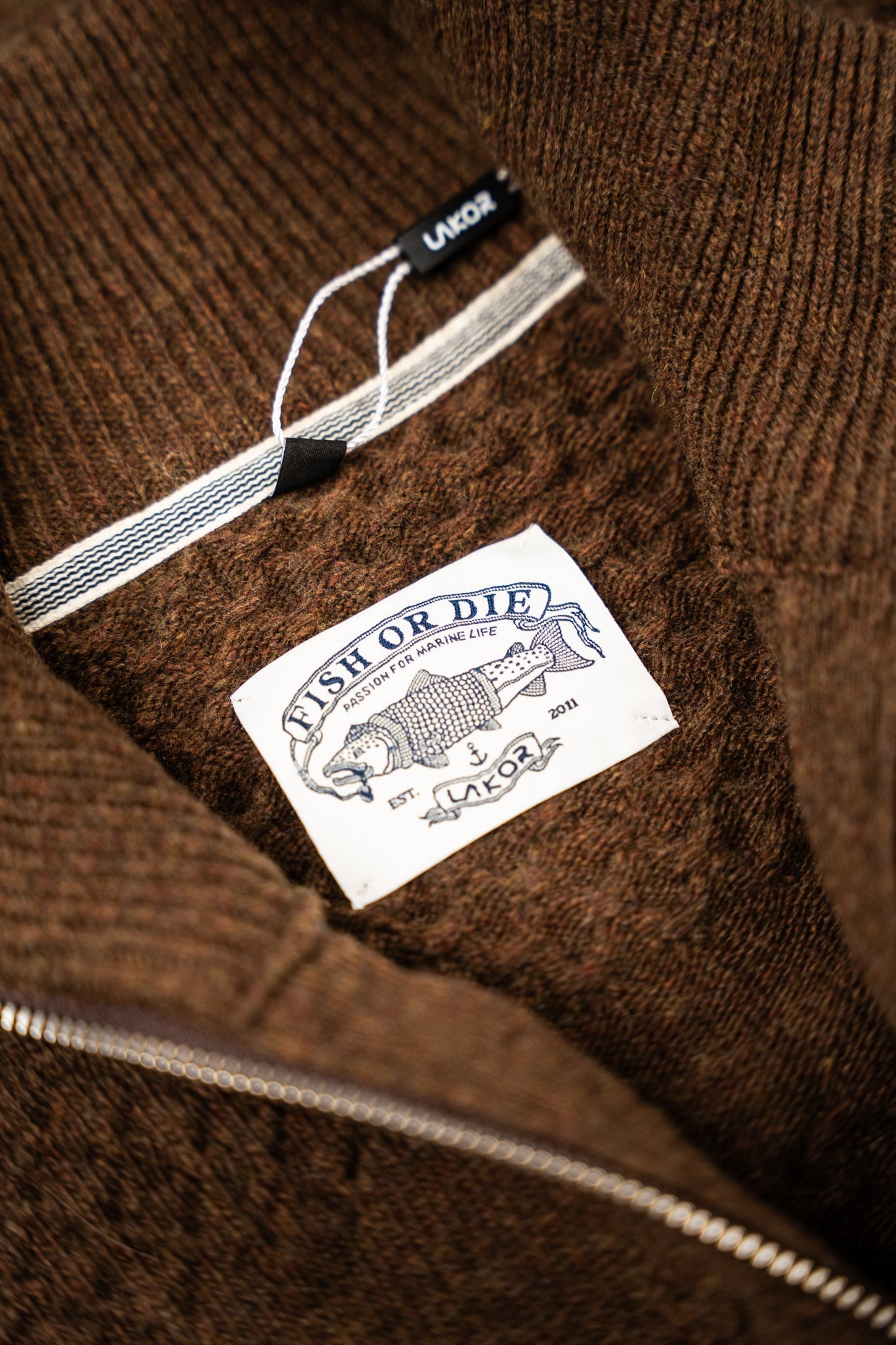 LAKOR Haddock Knit Knit Brown