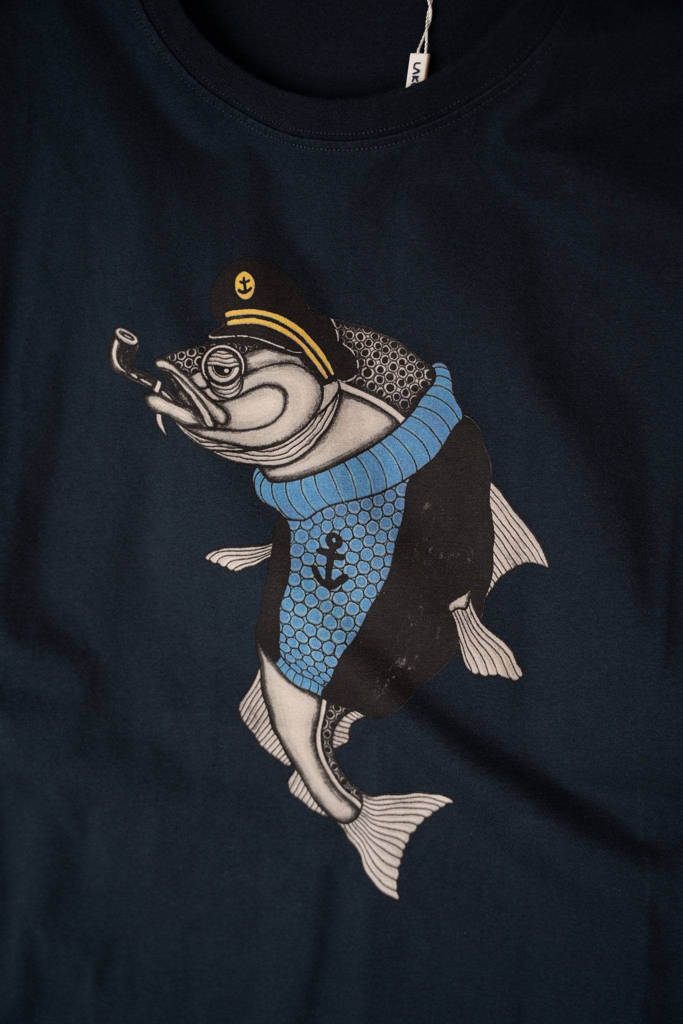 Haddock T-shirt - Blueberry