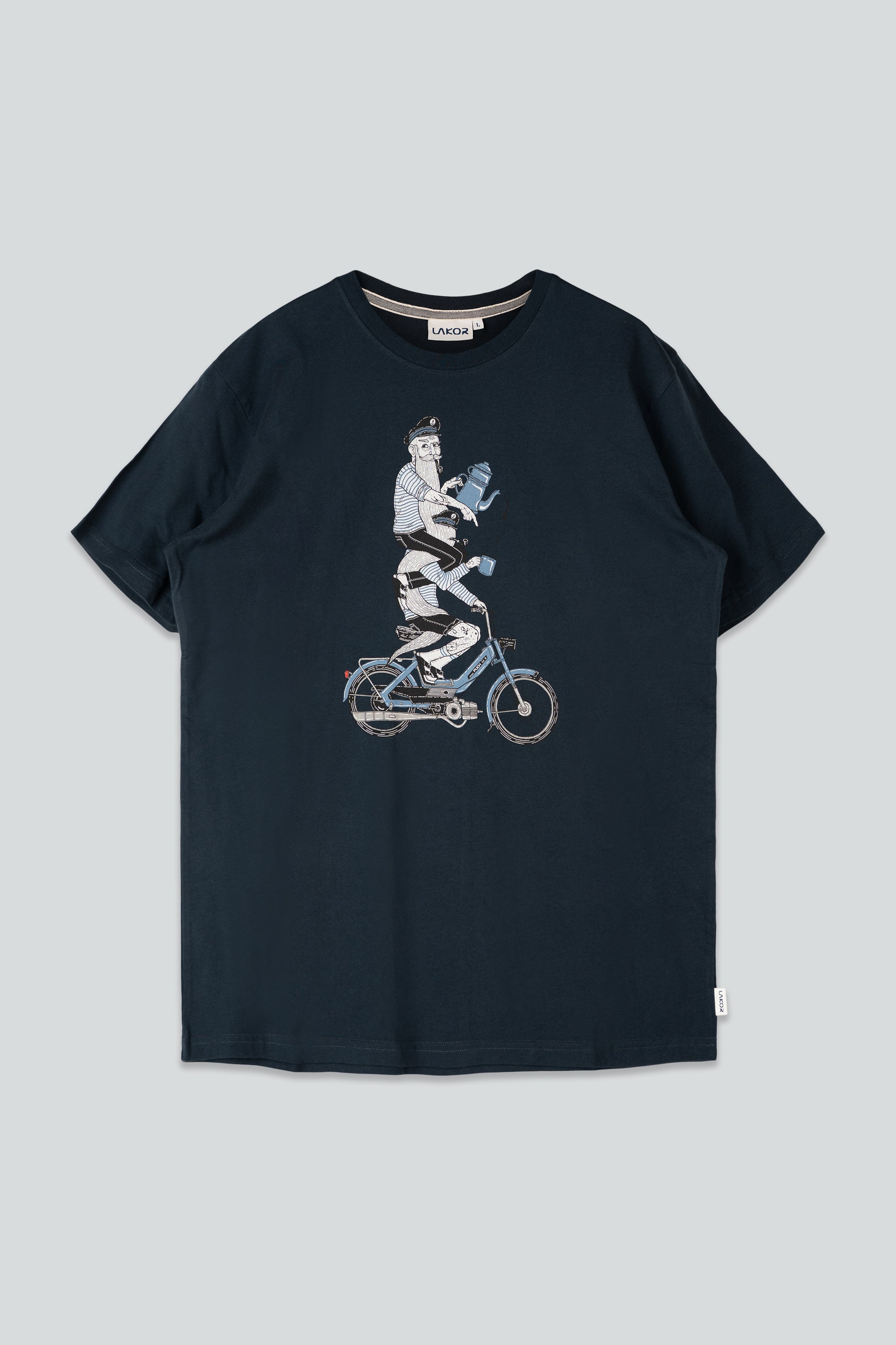 LAKOR Hitching a Ride T-shirt T-Shirt Blueberry