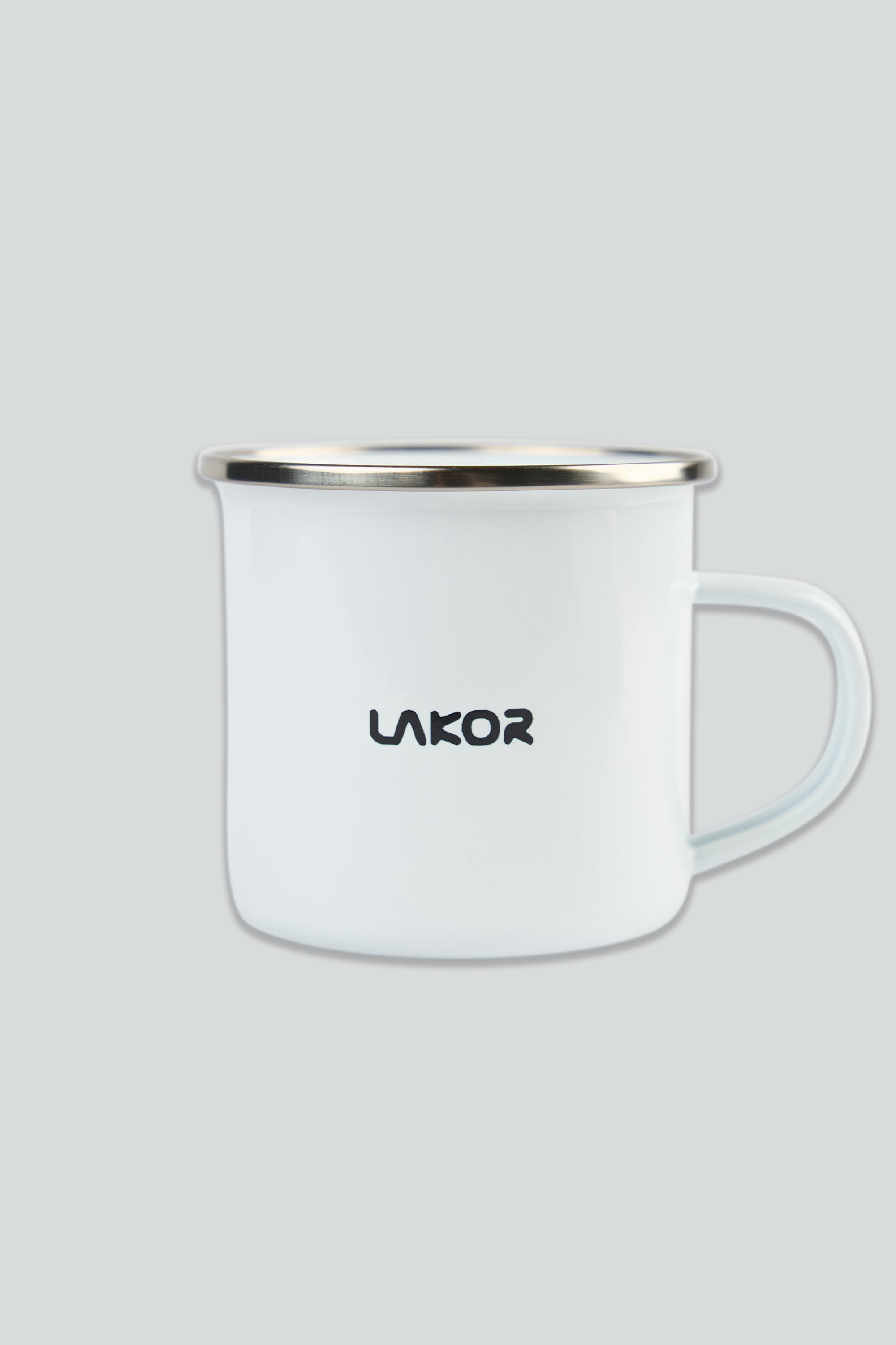 LAKOR Ice Bear SUP Emaljekrus Mug White