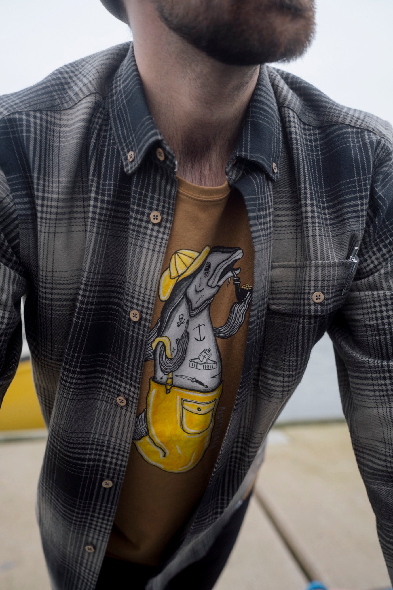 LAKOR Inca Unna Shirt Shirt Fallen Rock