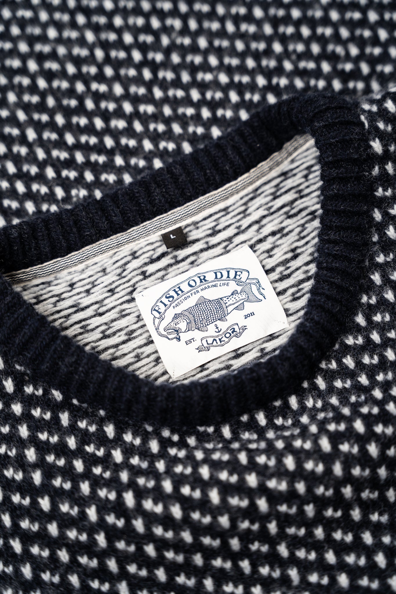 LAKOR Jysk Knit Knit Navy