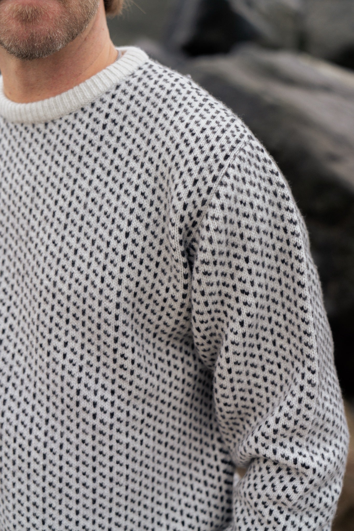 LAKOR Jysk Knit Knit Off White