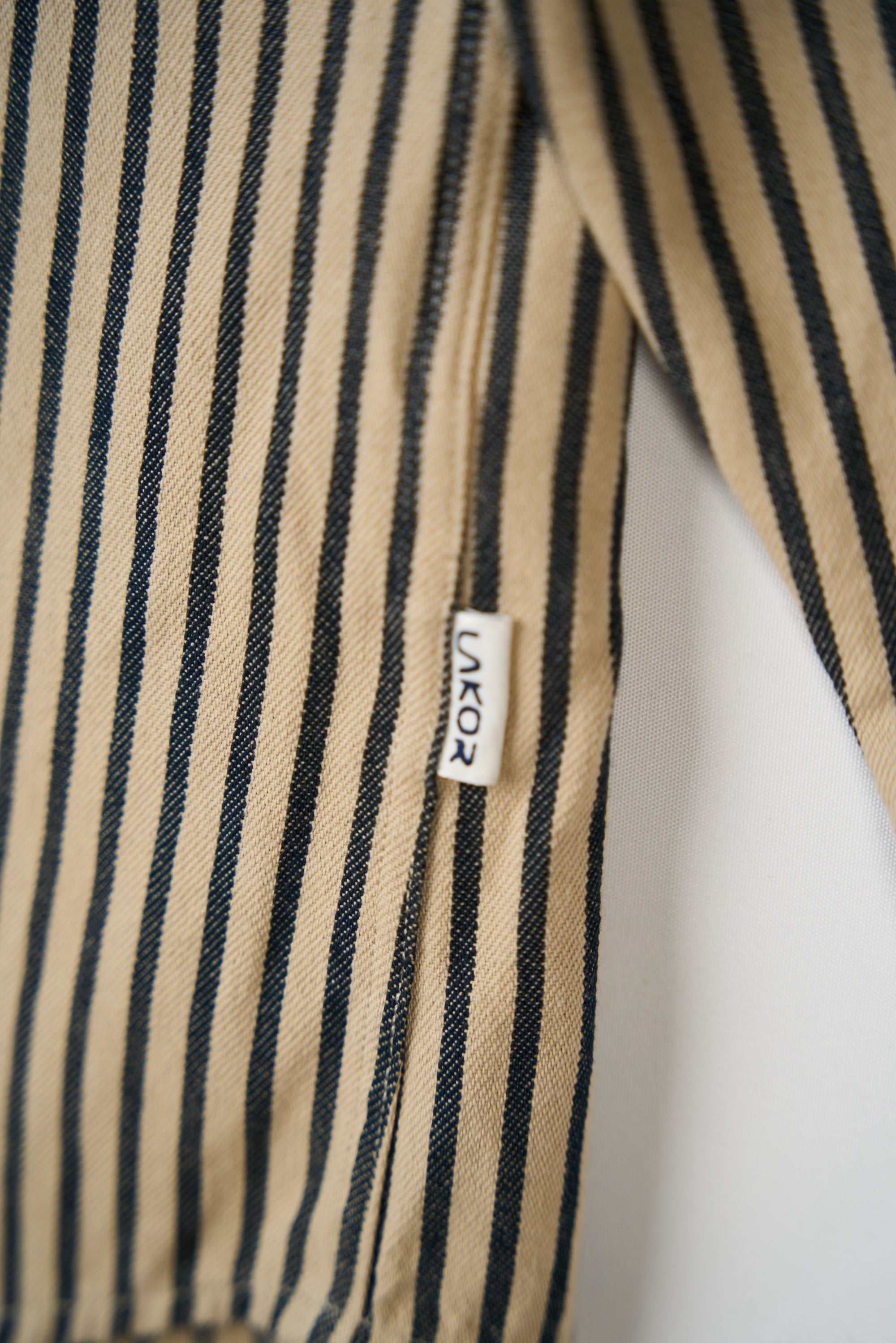 LAKOR Kløvedal Shirt Shirt Blueberry/White Pepper