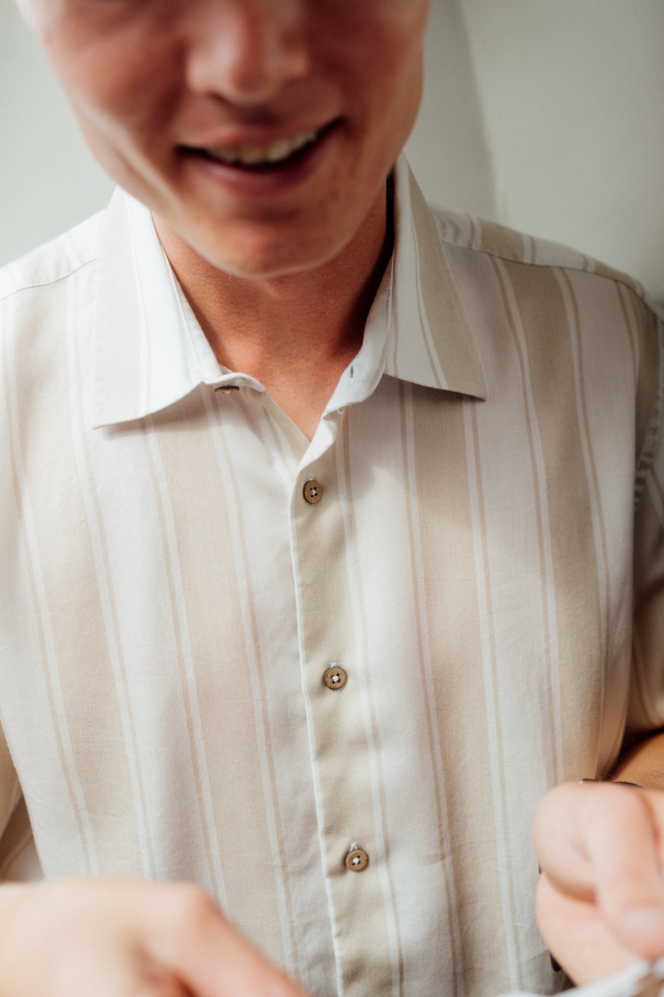 Roadline Short Sleeve Shirt (Oatmeal)