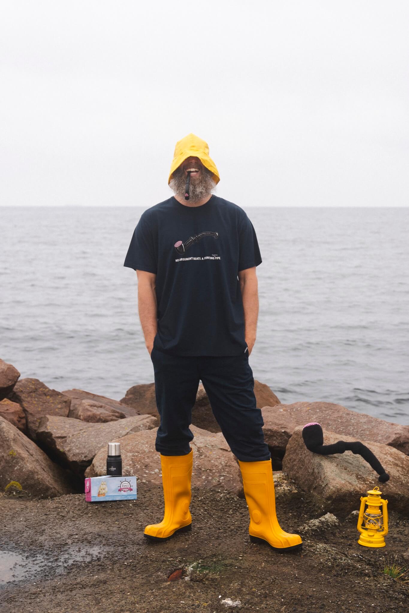 LAKOR Lakridspibe T-shirt T-Shirt Blueberry