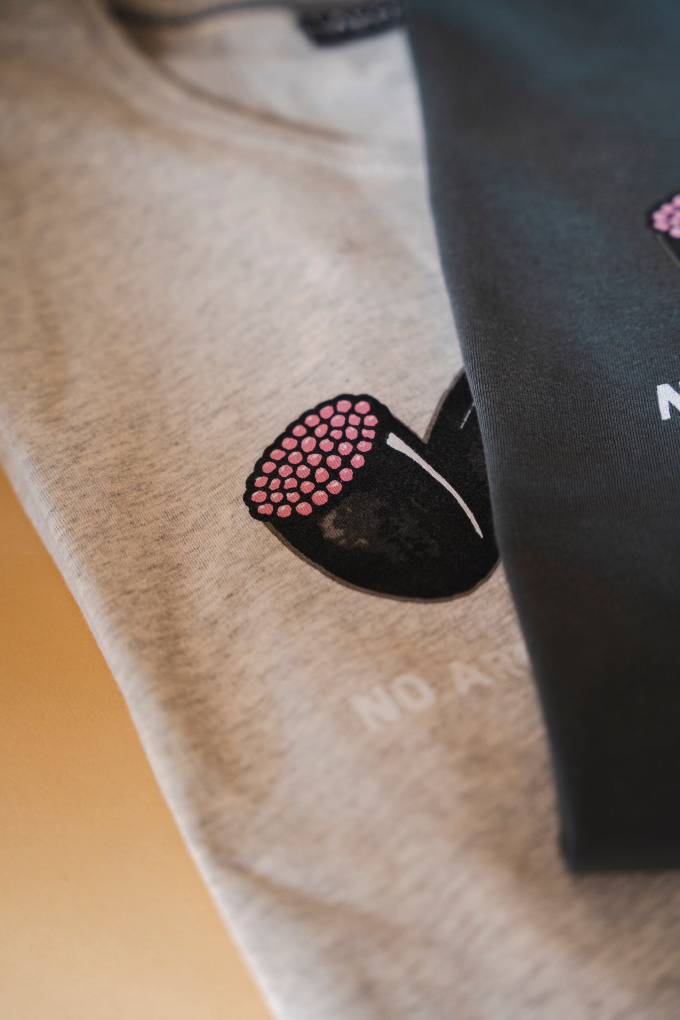 Lakridspibe T-shirt - Oatmeal Melange