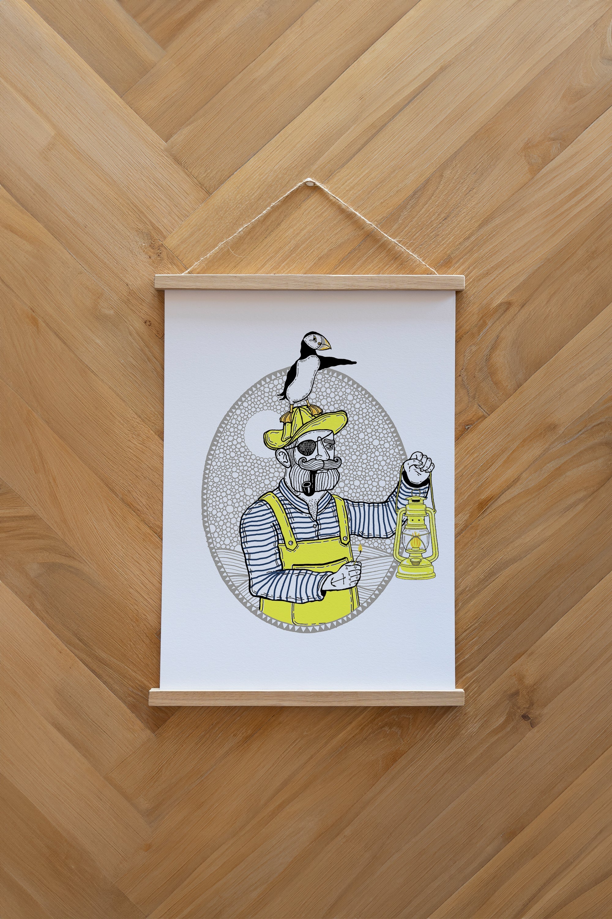 LAKOR Light The Way Plakat Poster White