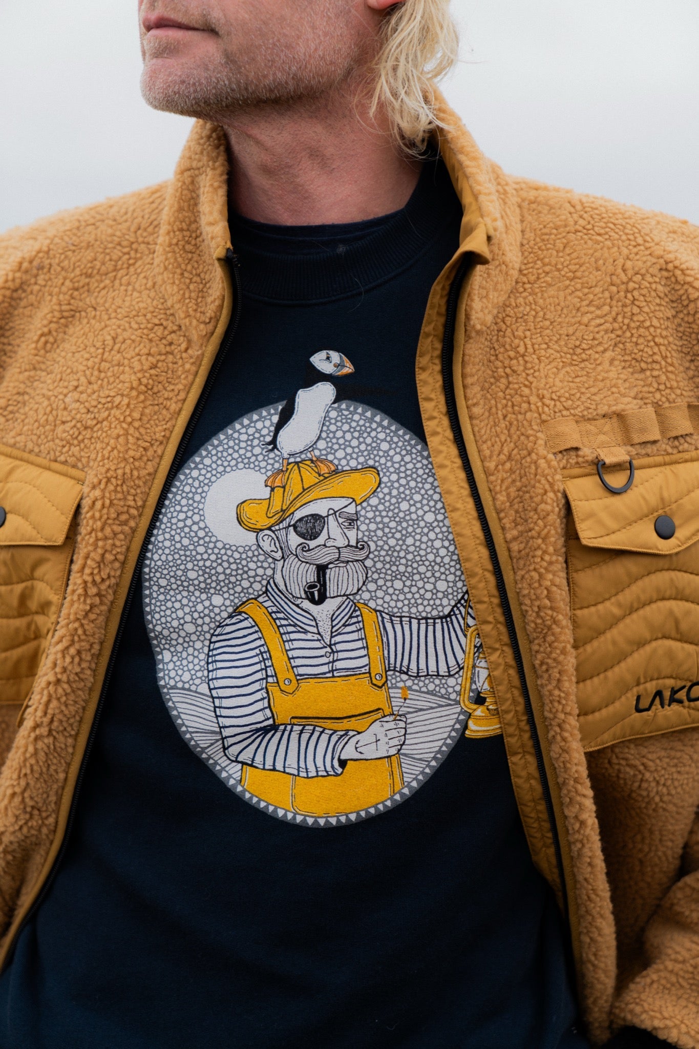 LAKOR Light the Way Crewneck Sweatshirt Blueberry