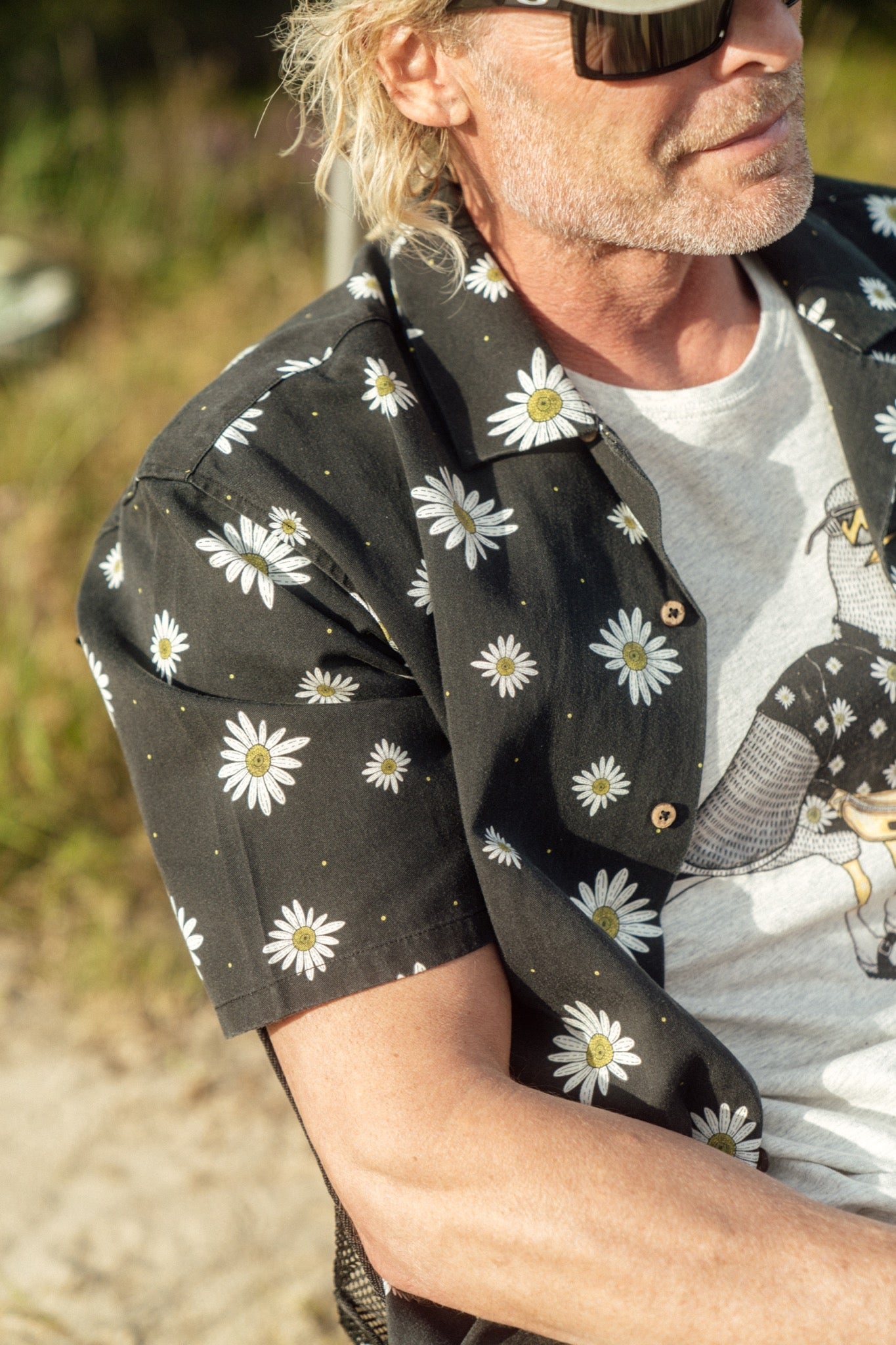 LAKOR Maguerite Short Sleeve Shirt Short Sleeve Shirt Moonless Night