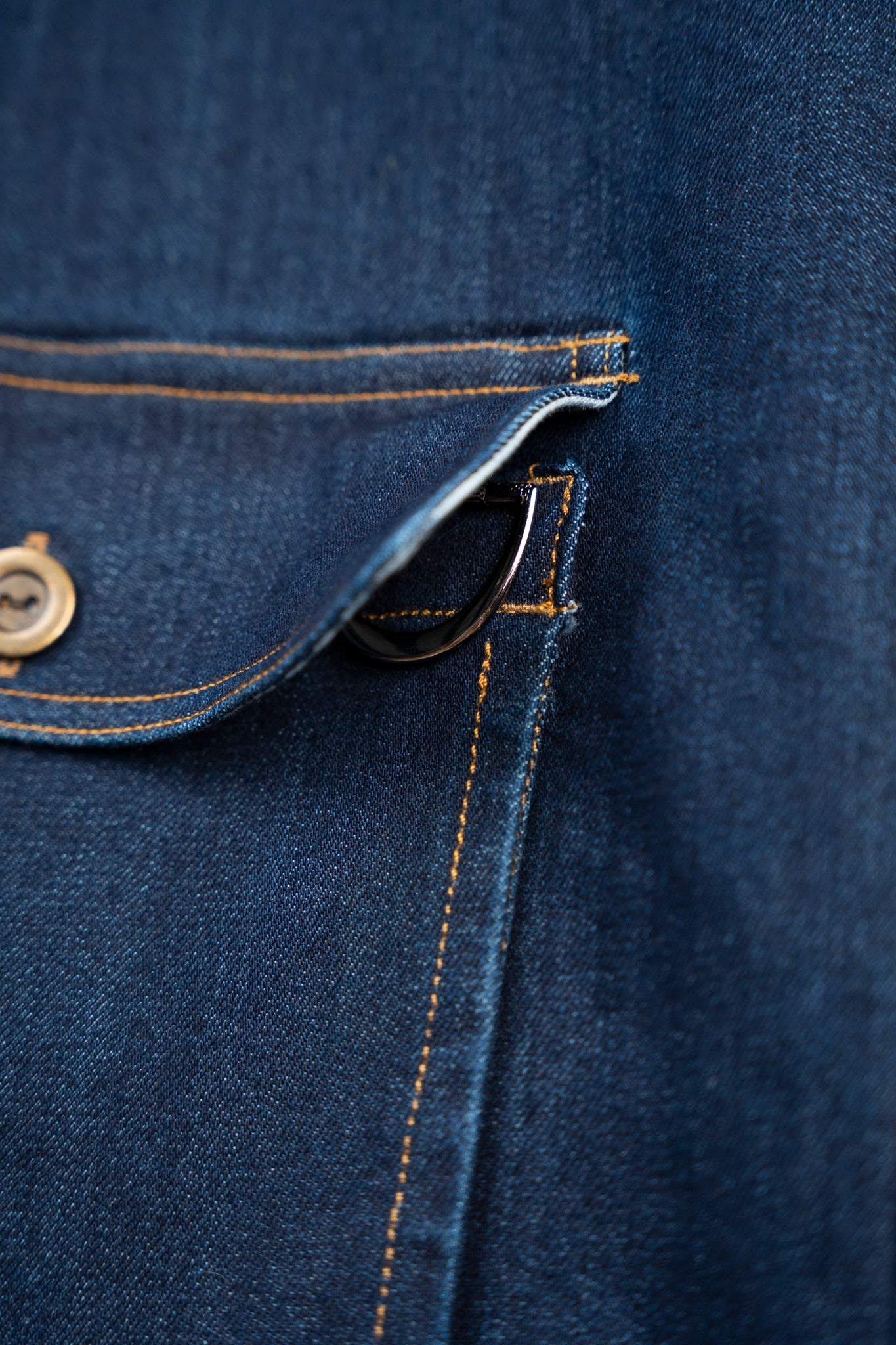 LAKOR Marine Denim Jacket Jacket Dark Blue