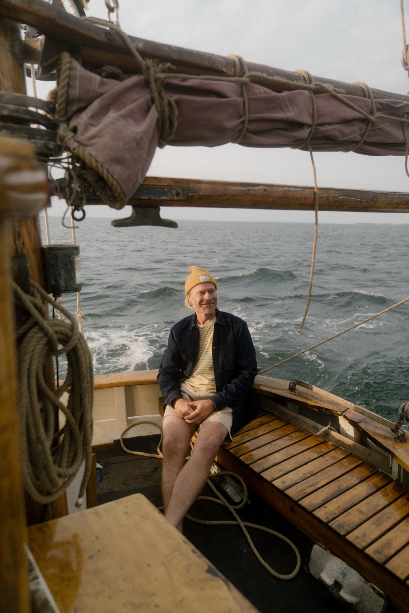 LAKOR Marine Denim Jacket Jacket Dark Blue