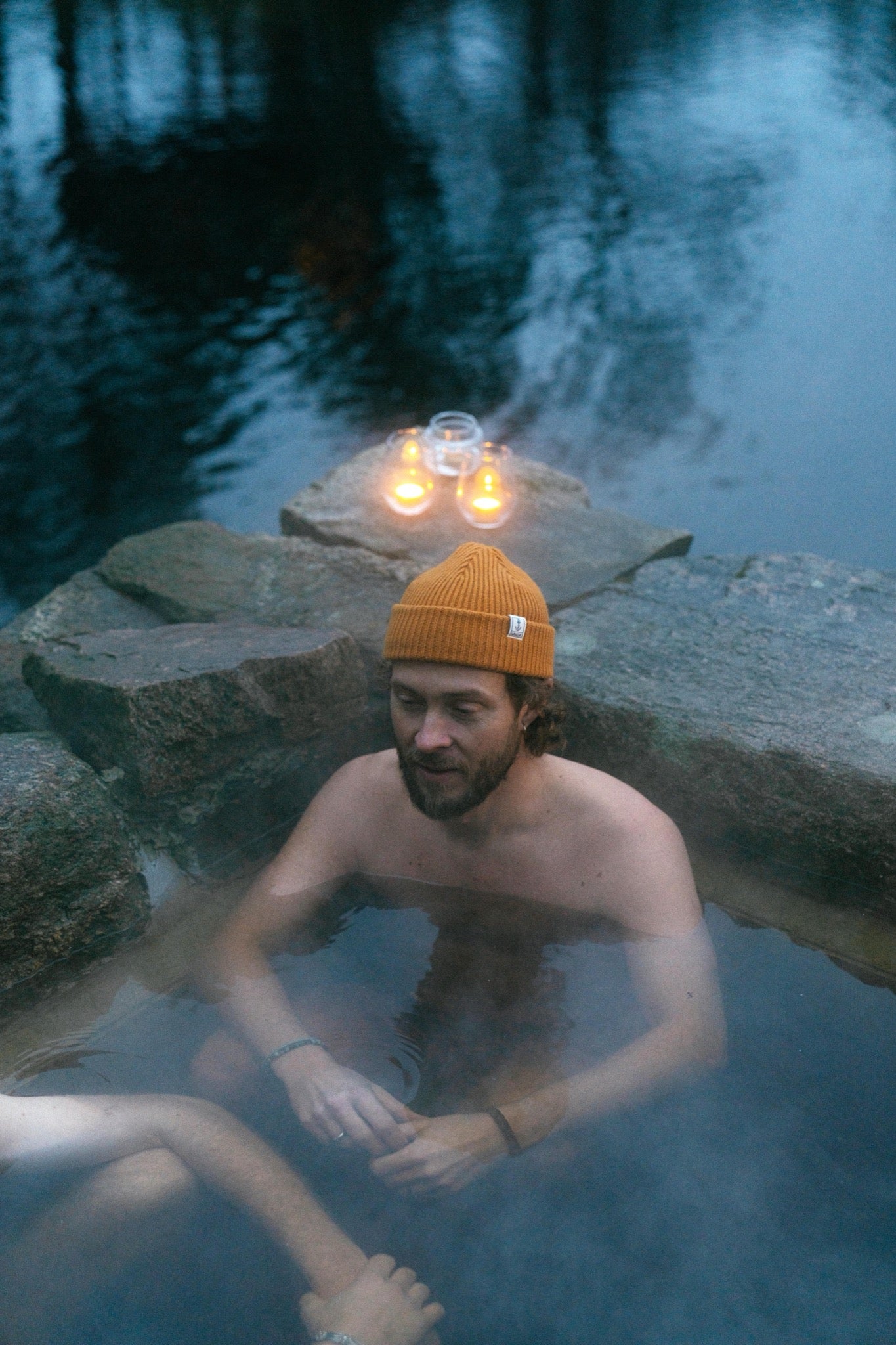 LAKOR Merino Wool Beanie Headwear Yellow
