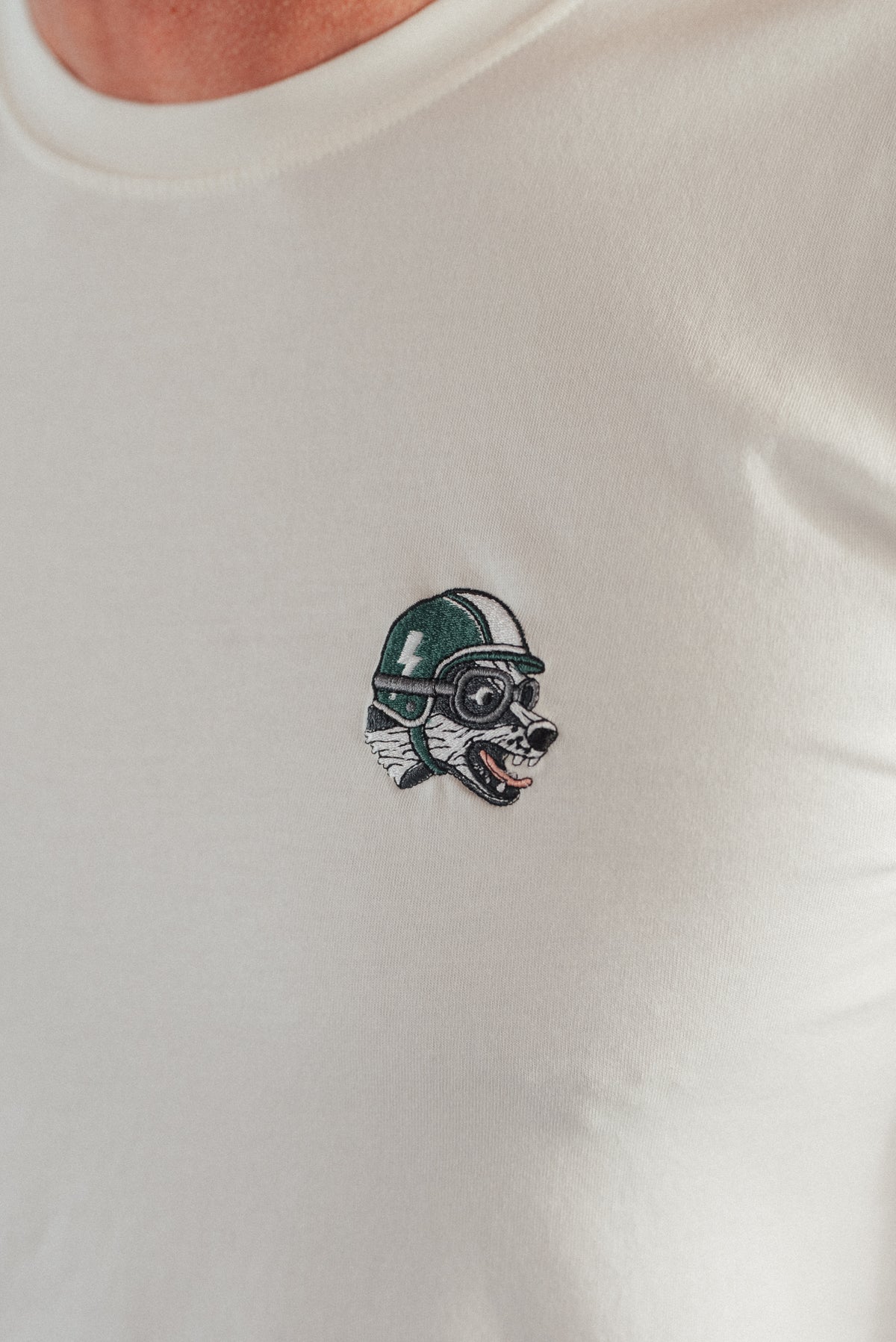 LAKOR Mini Badger RRC T-shirt T-Shirt Star White