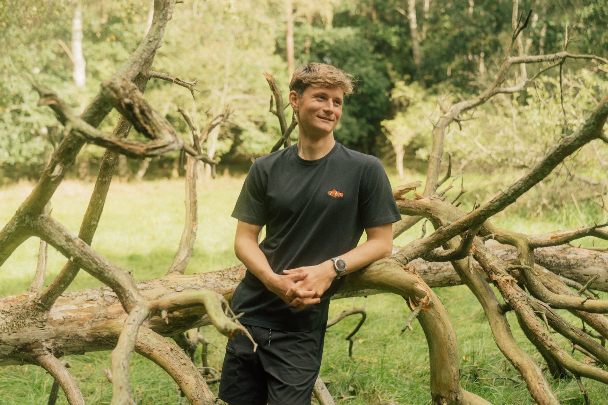 LAKOR Mini Clownfish T-shirt T-Shirt Moonless Night