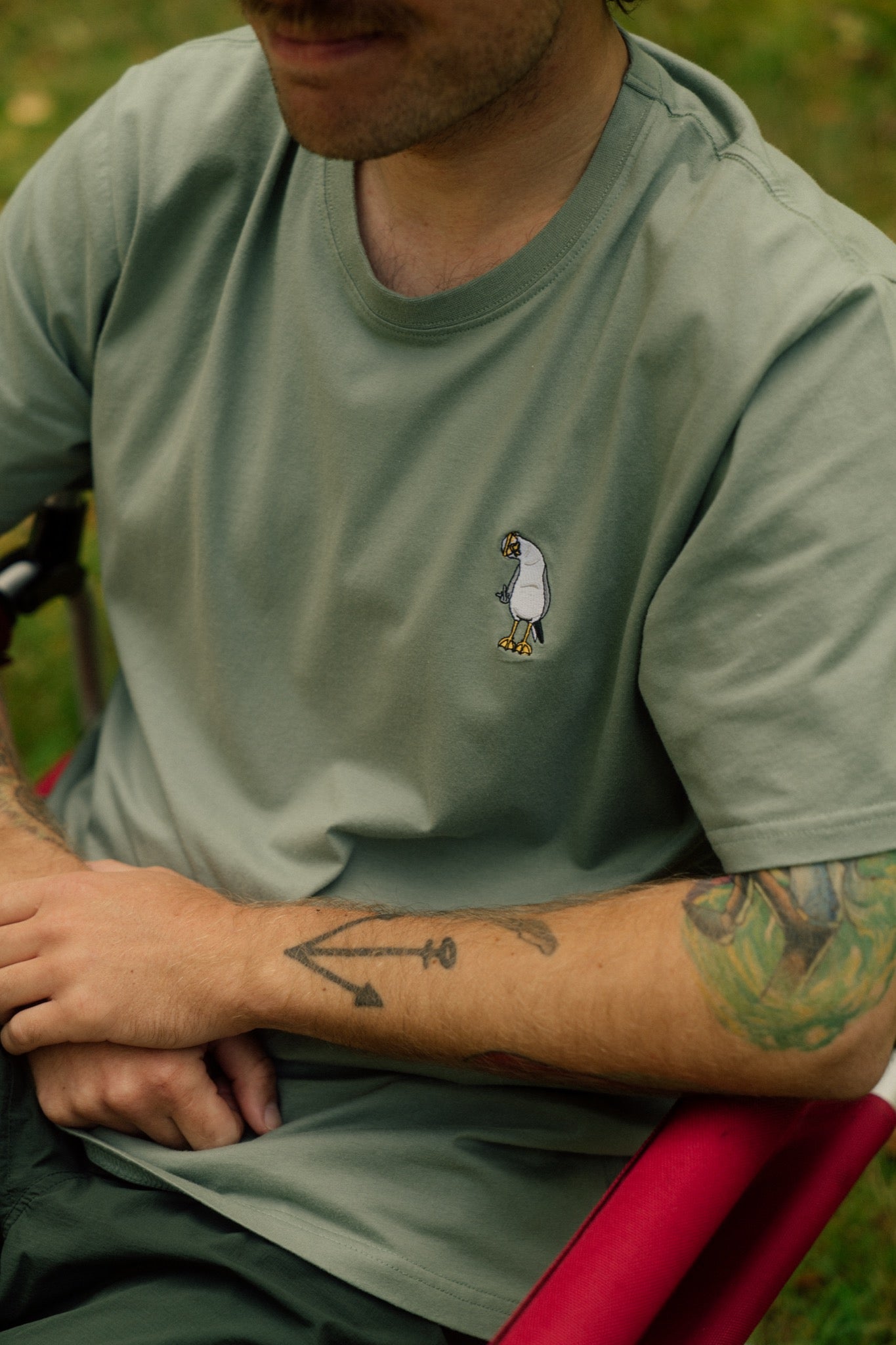 LAKOR Mini Flipping the Bird T-shirt T-Shirt Sea Spray