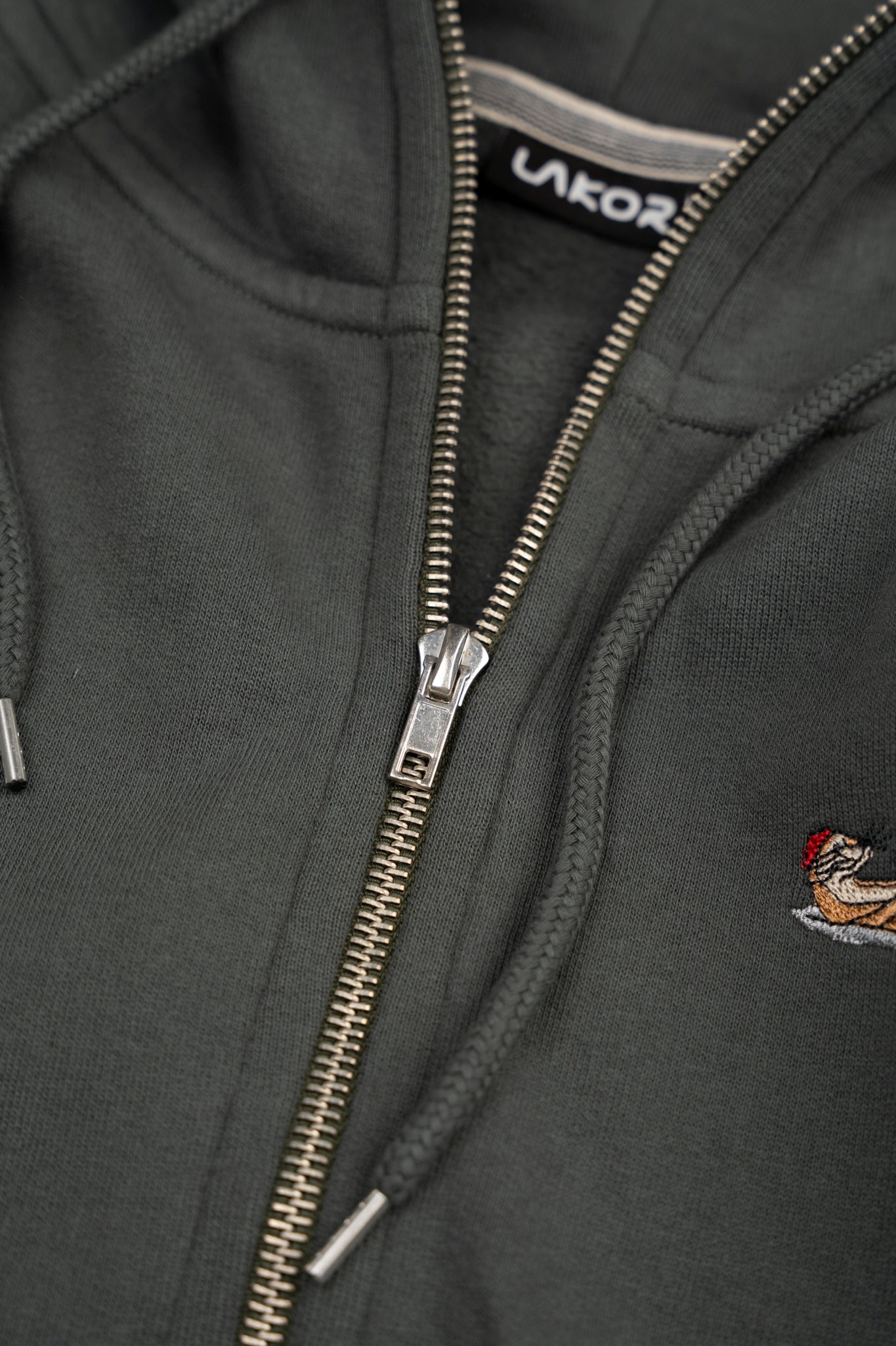 LAKOR Mini Flow Zip Hoodie Sweatshirt Urban Chic
