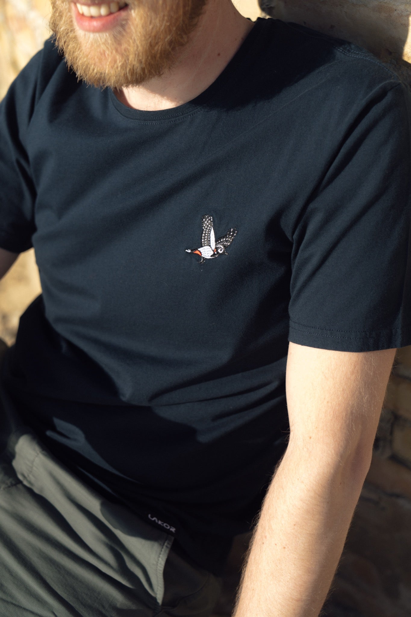 LAKOR Mini Flying Woodpecker T-shirt T-Shirt Blueberry