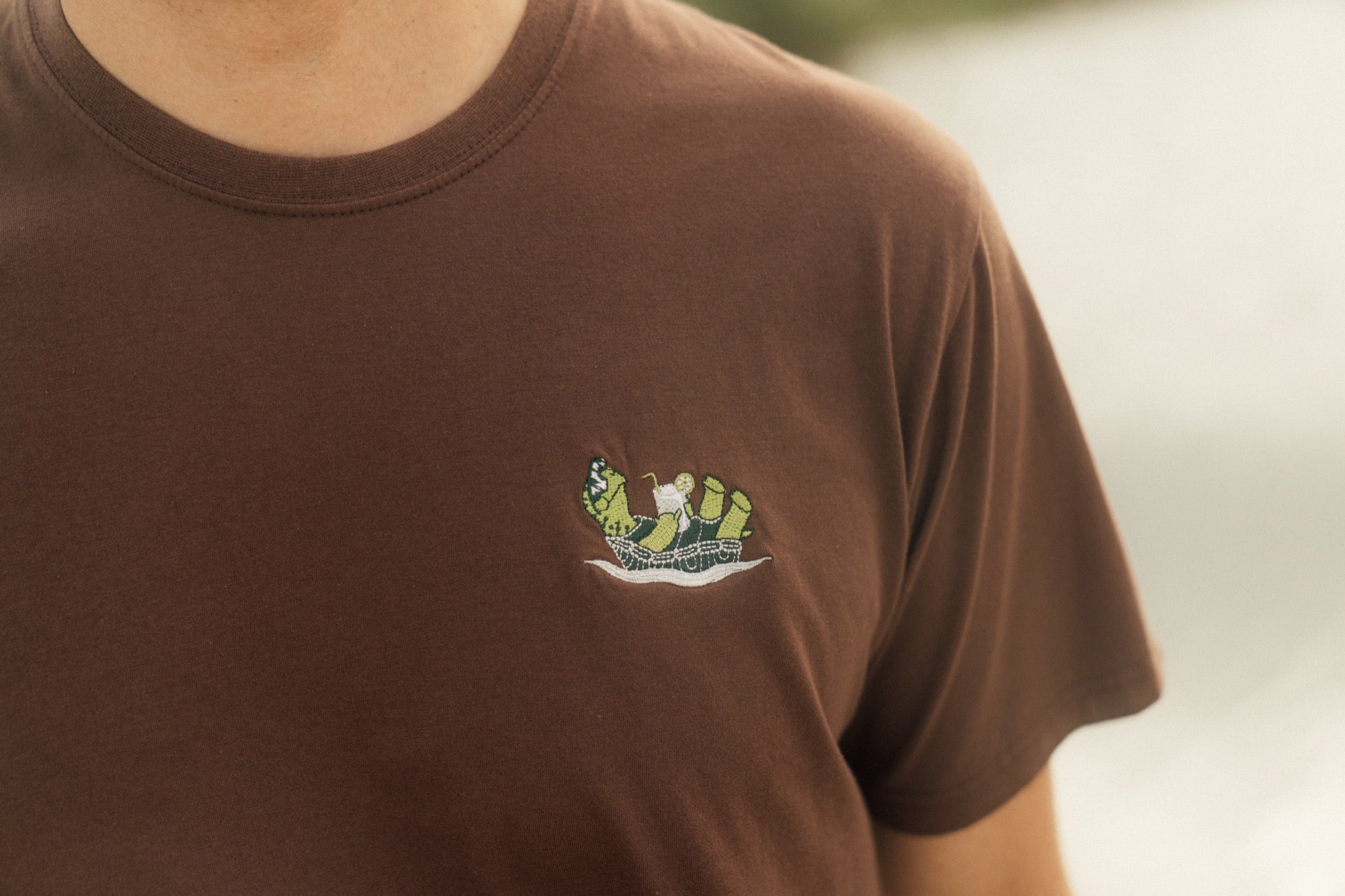 LAKOR Mini Slow Flow T-shirt T-Shirt Chicory Coffee