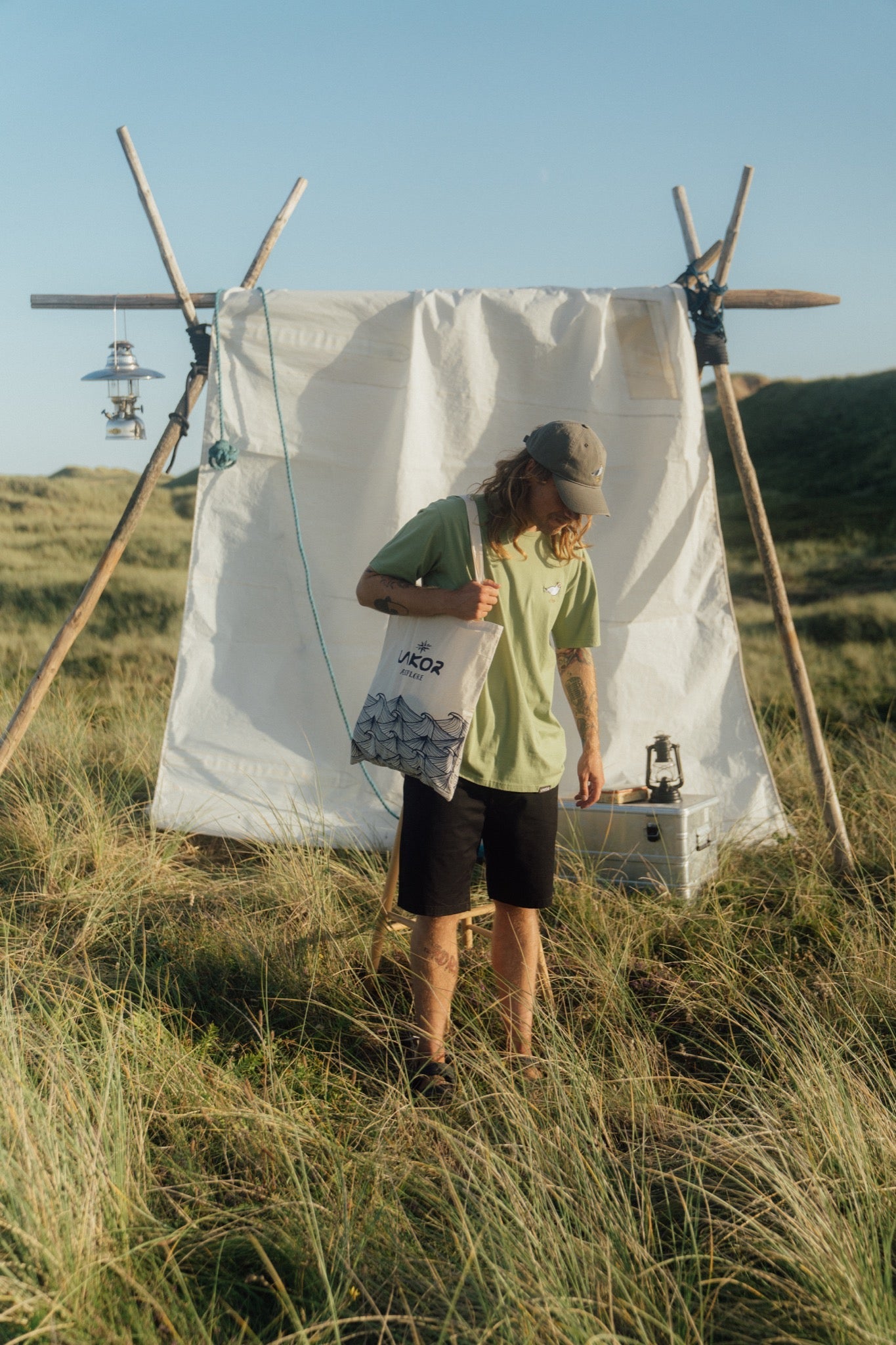 LAKOR Mini Sunglass Seagull T-shirt T-Shirt Mosstone